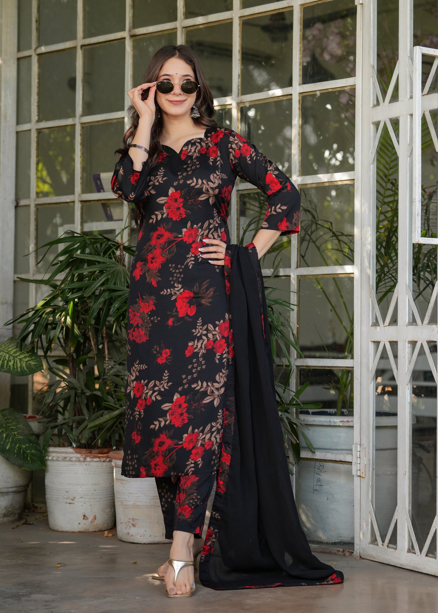 Silk Nazmin Festive Kurti Set