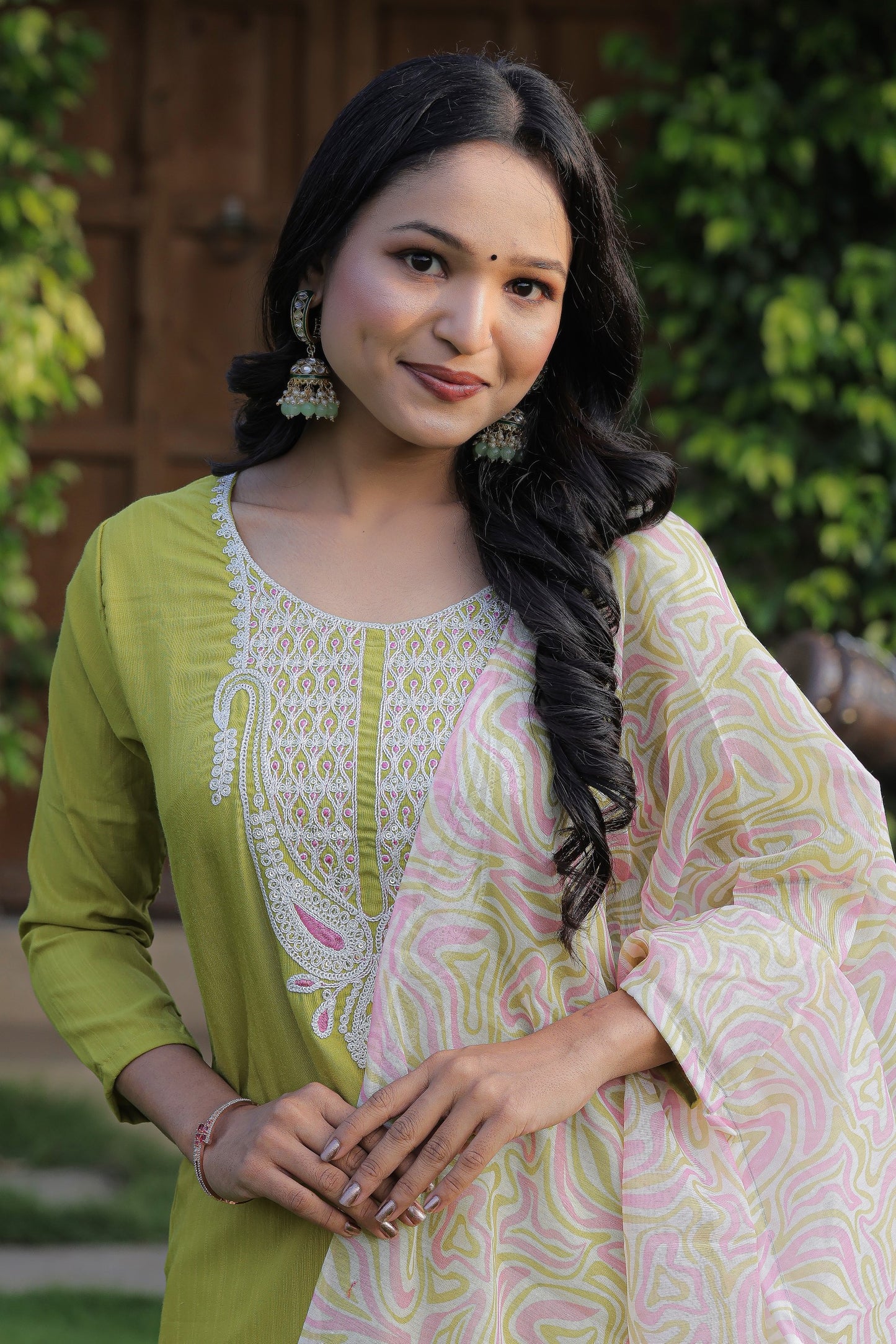 Designer Kurti Set