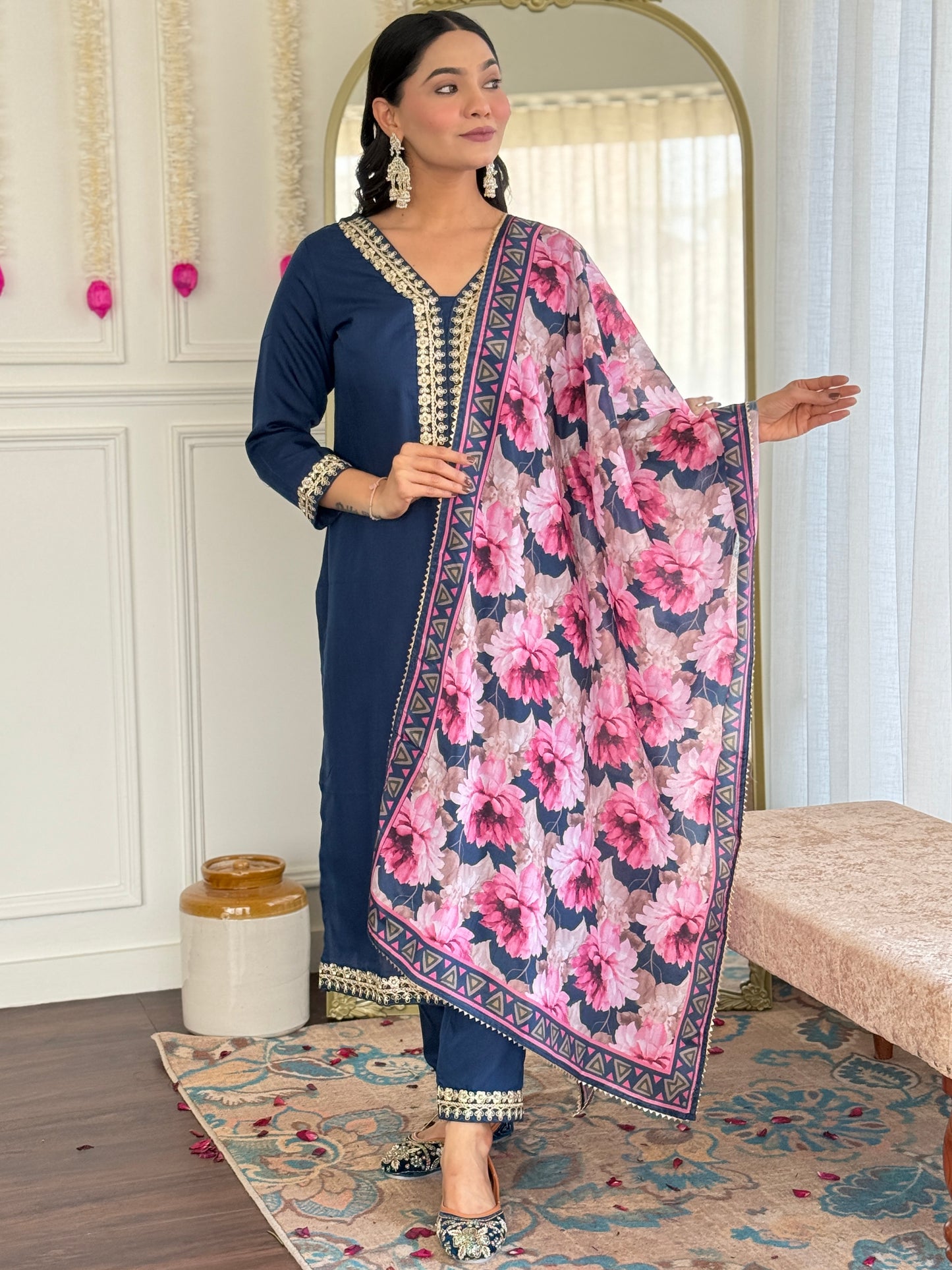 Designer Kurti Set