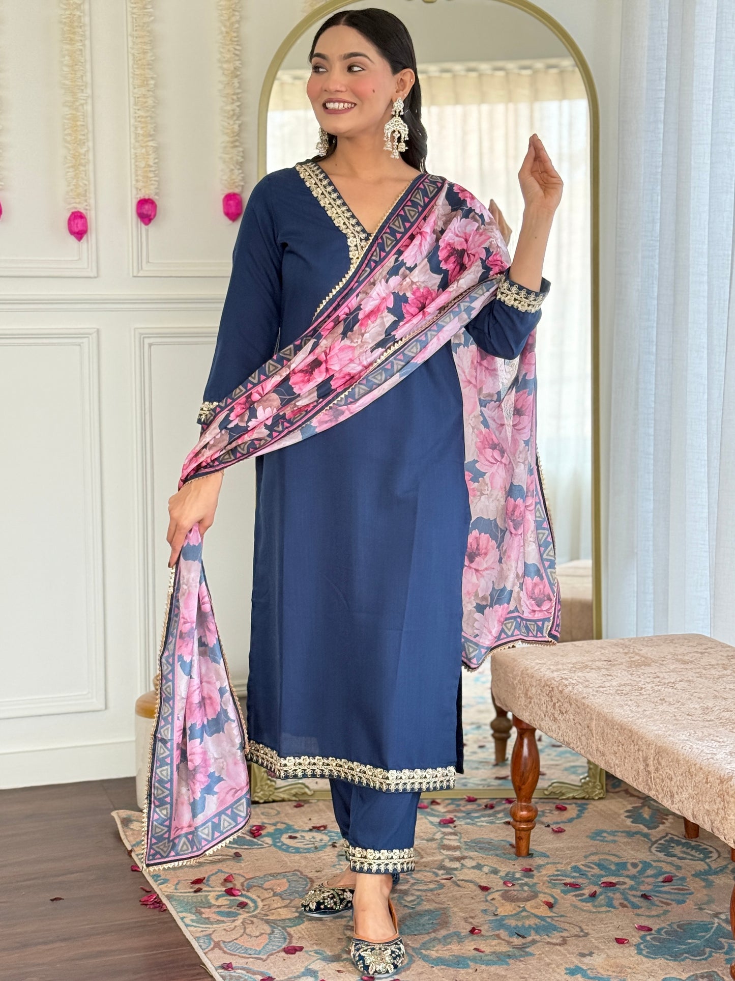 Designer Kurti Set