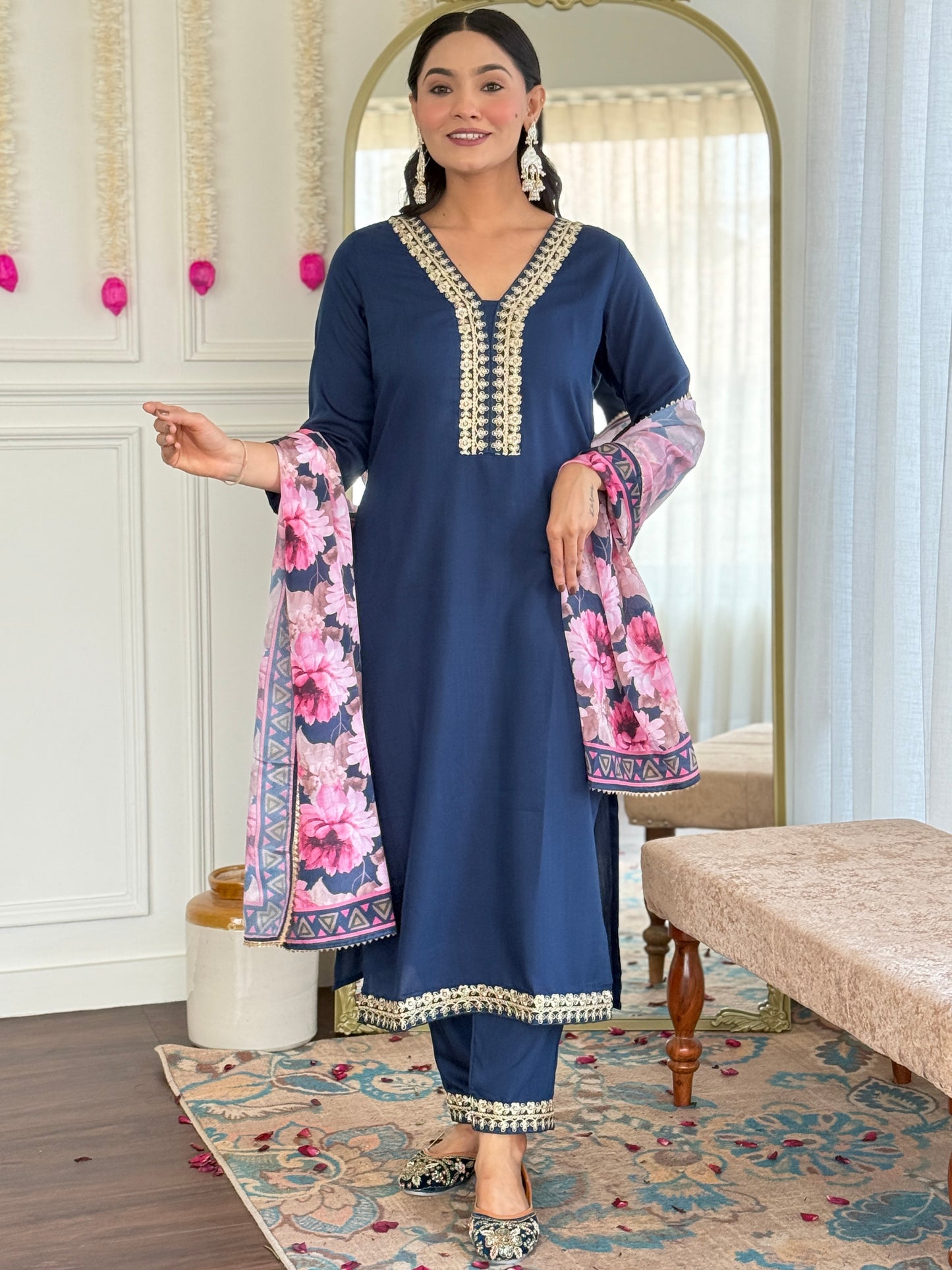 Designer Kurti Set