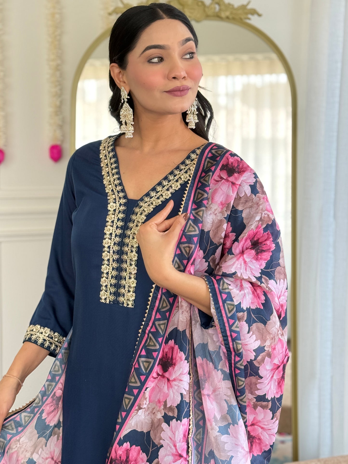 Designer Kurti Set