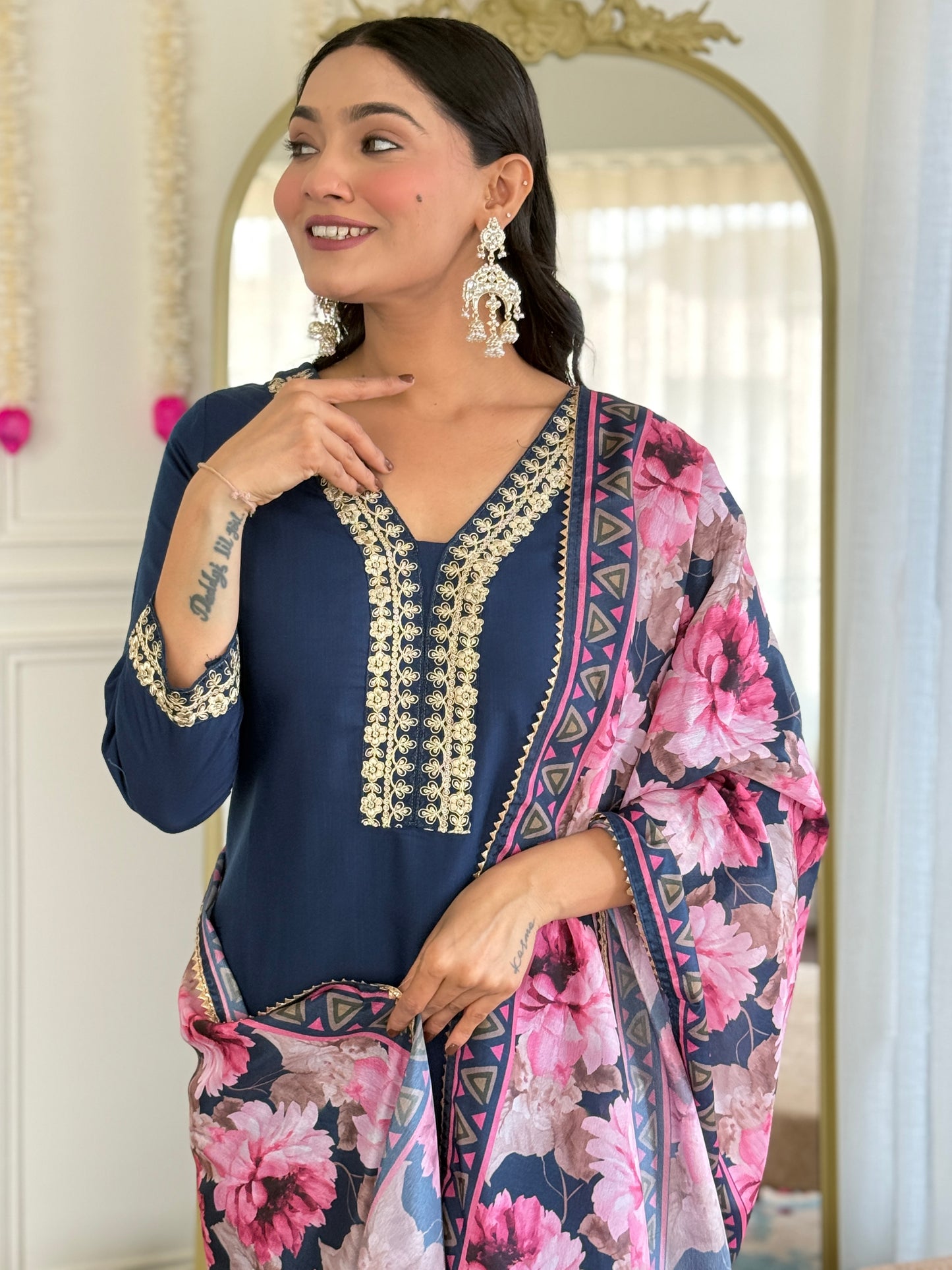 Designer Kurti Set