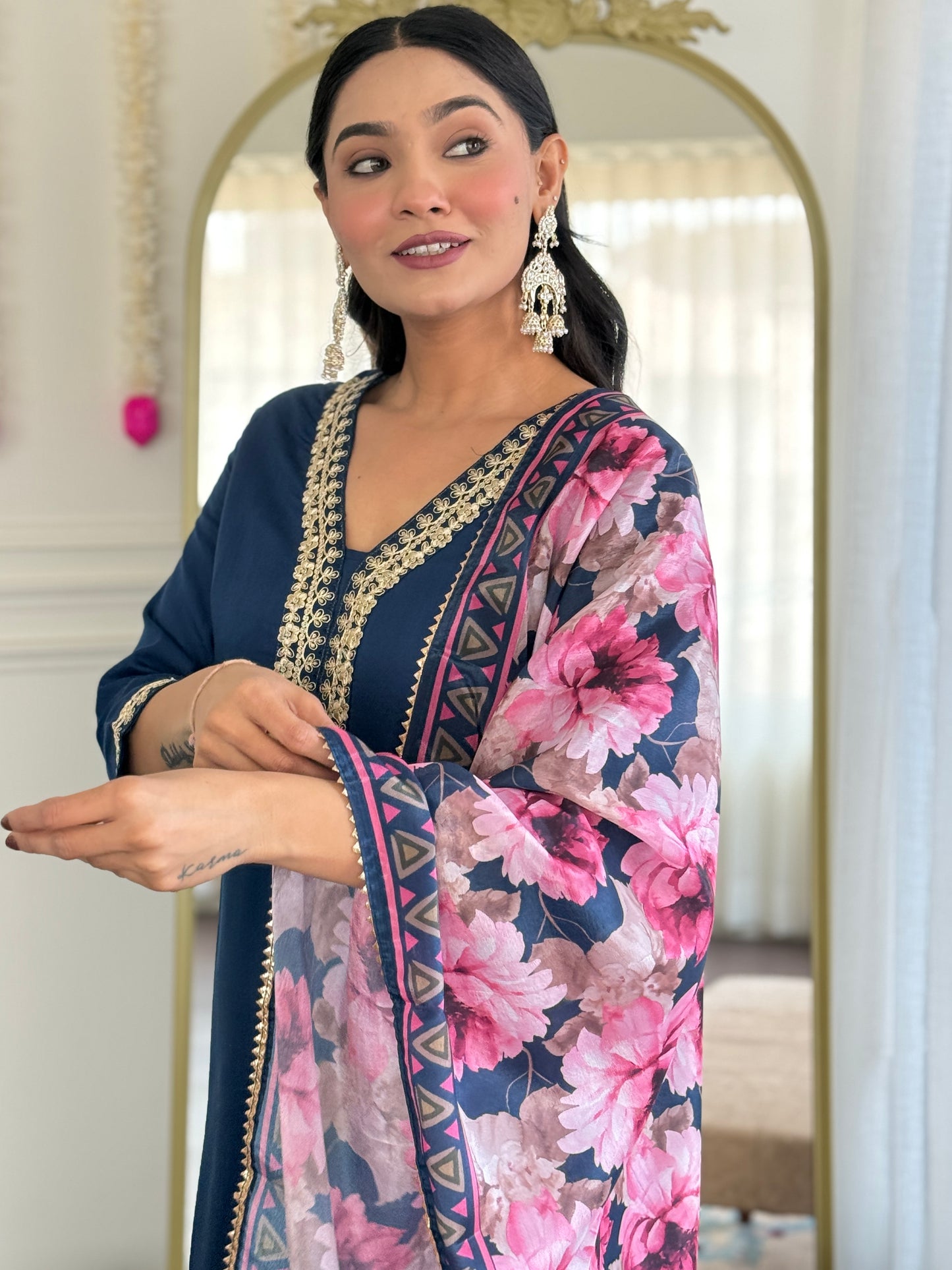 Designer Kurti Set