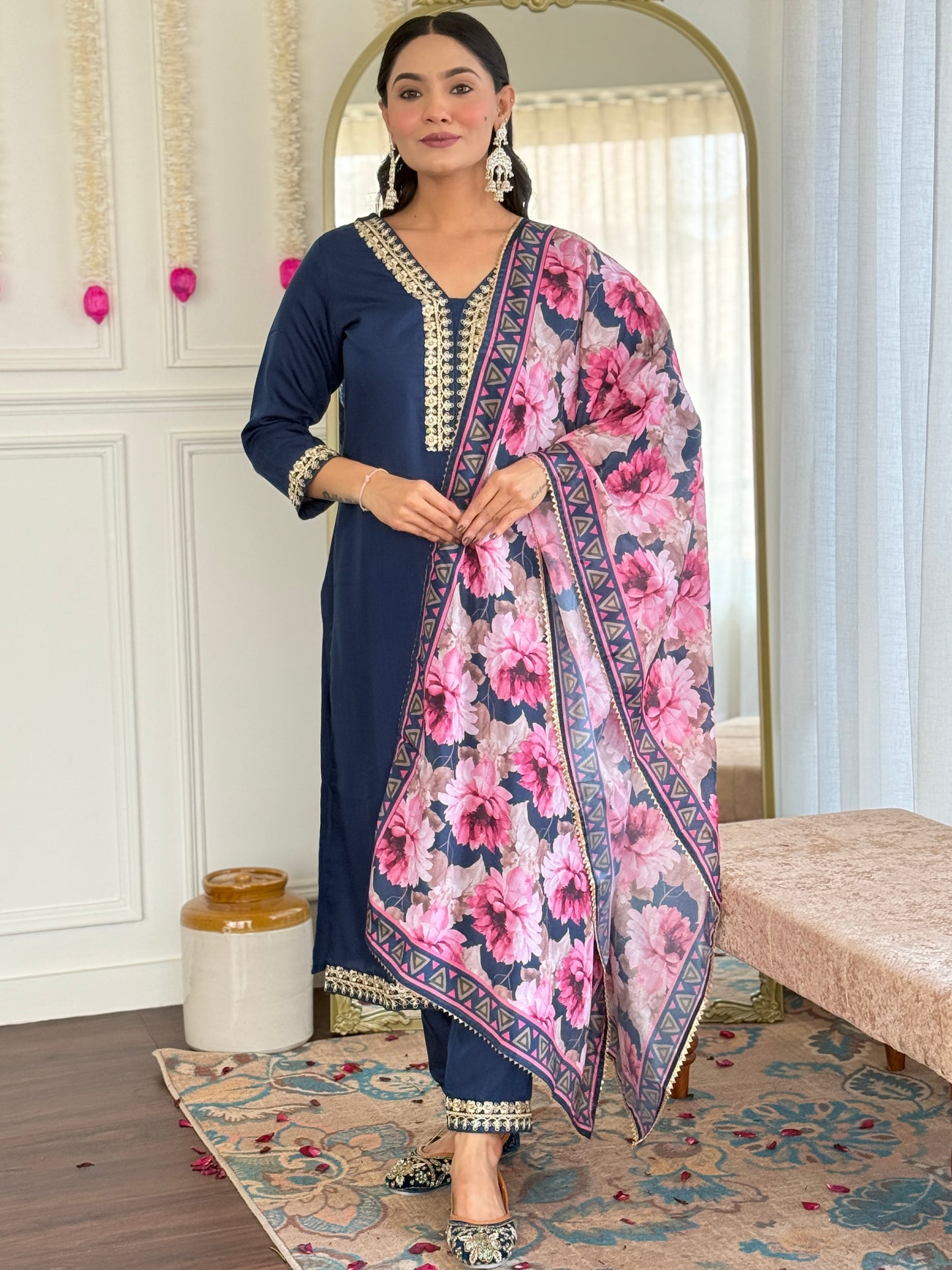 Designer Kurti Set