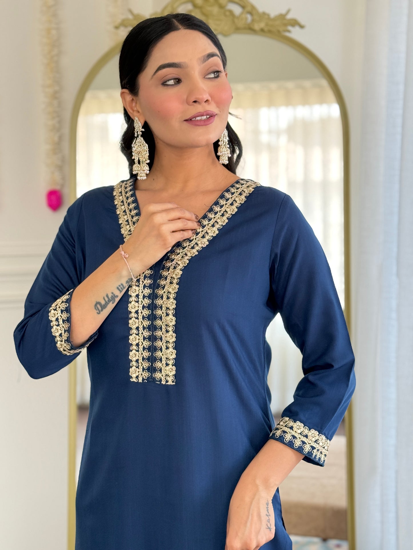 Designer Kurti Set