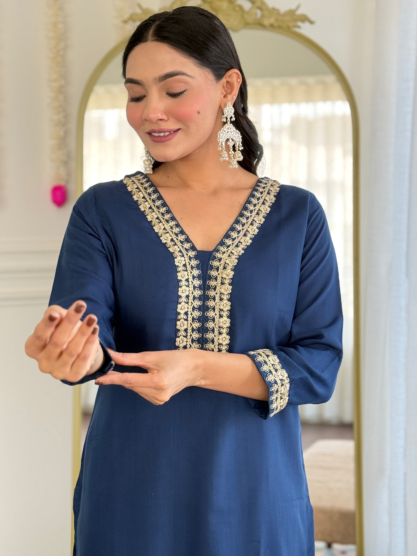 Designer Kurti Set