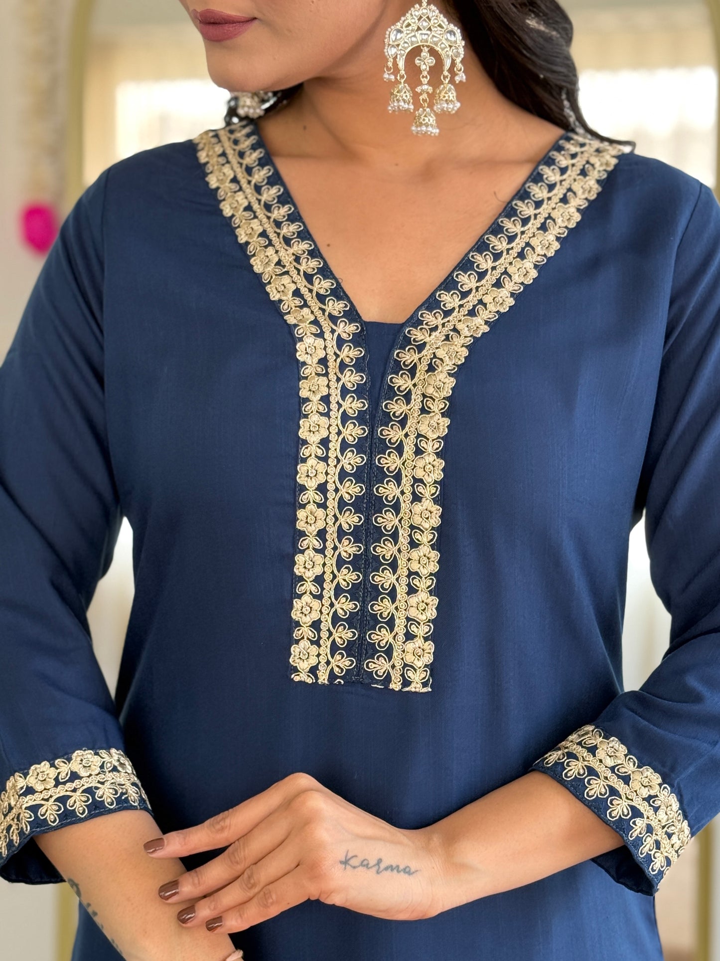 Designer Kurti Set