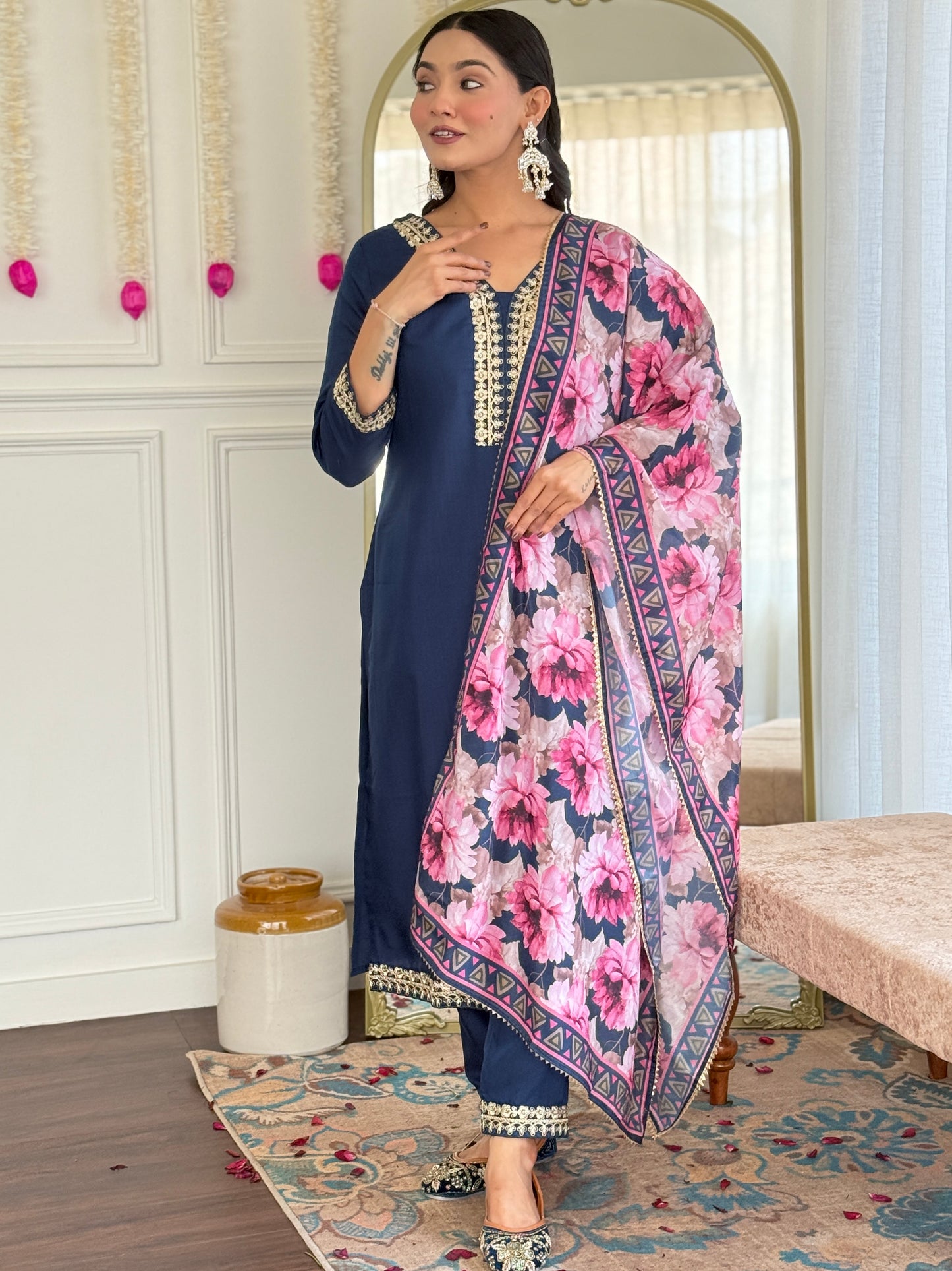 Designer Kurti Set