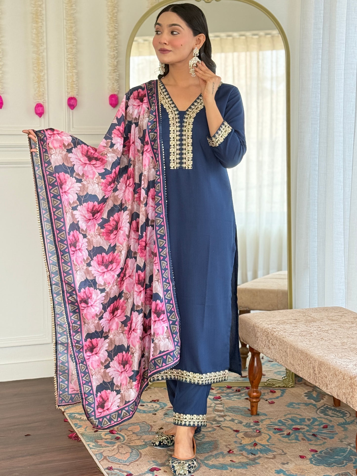 Designer Kurti Set