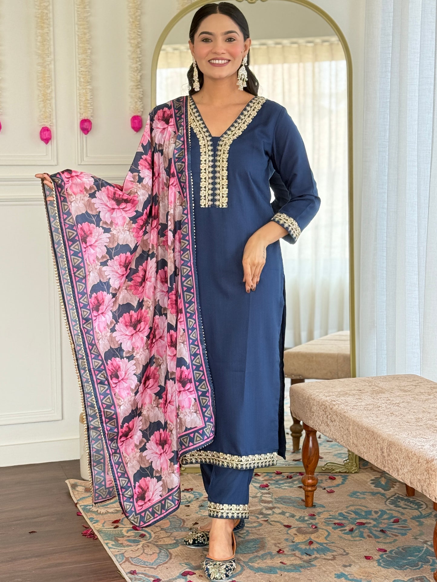 Designer Kurti Set