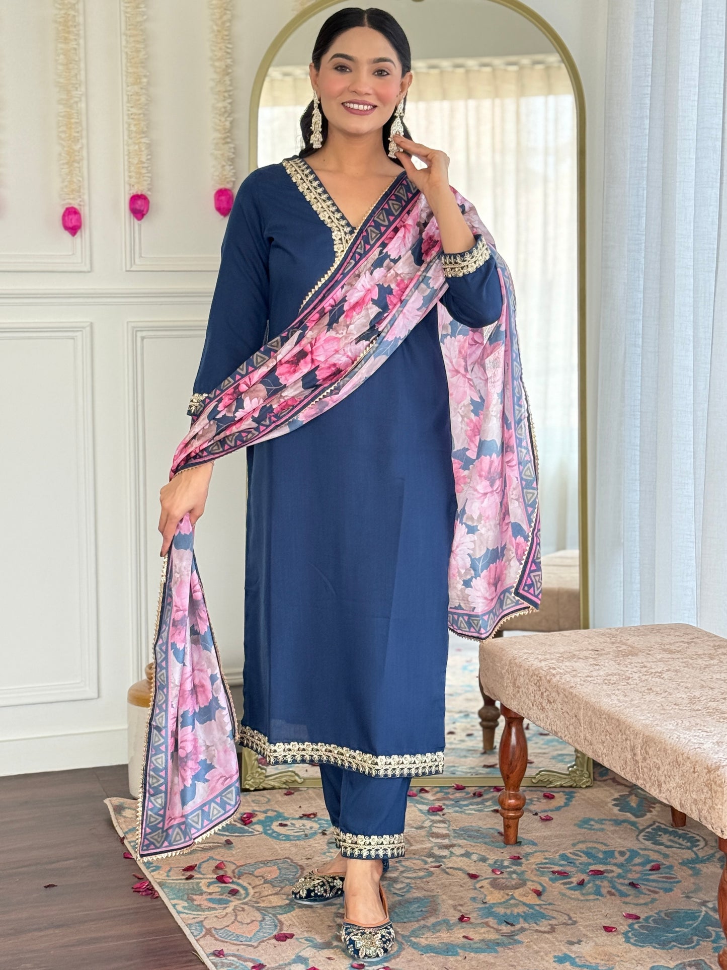 Designer Kurti Set