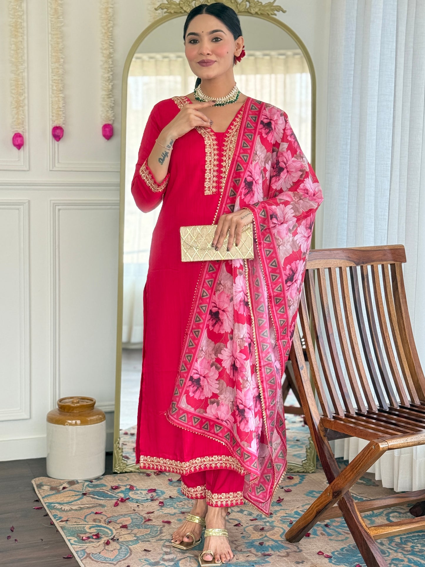 Designer Kurti Set