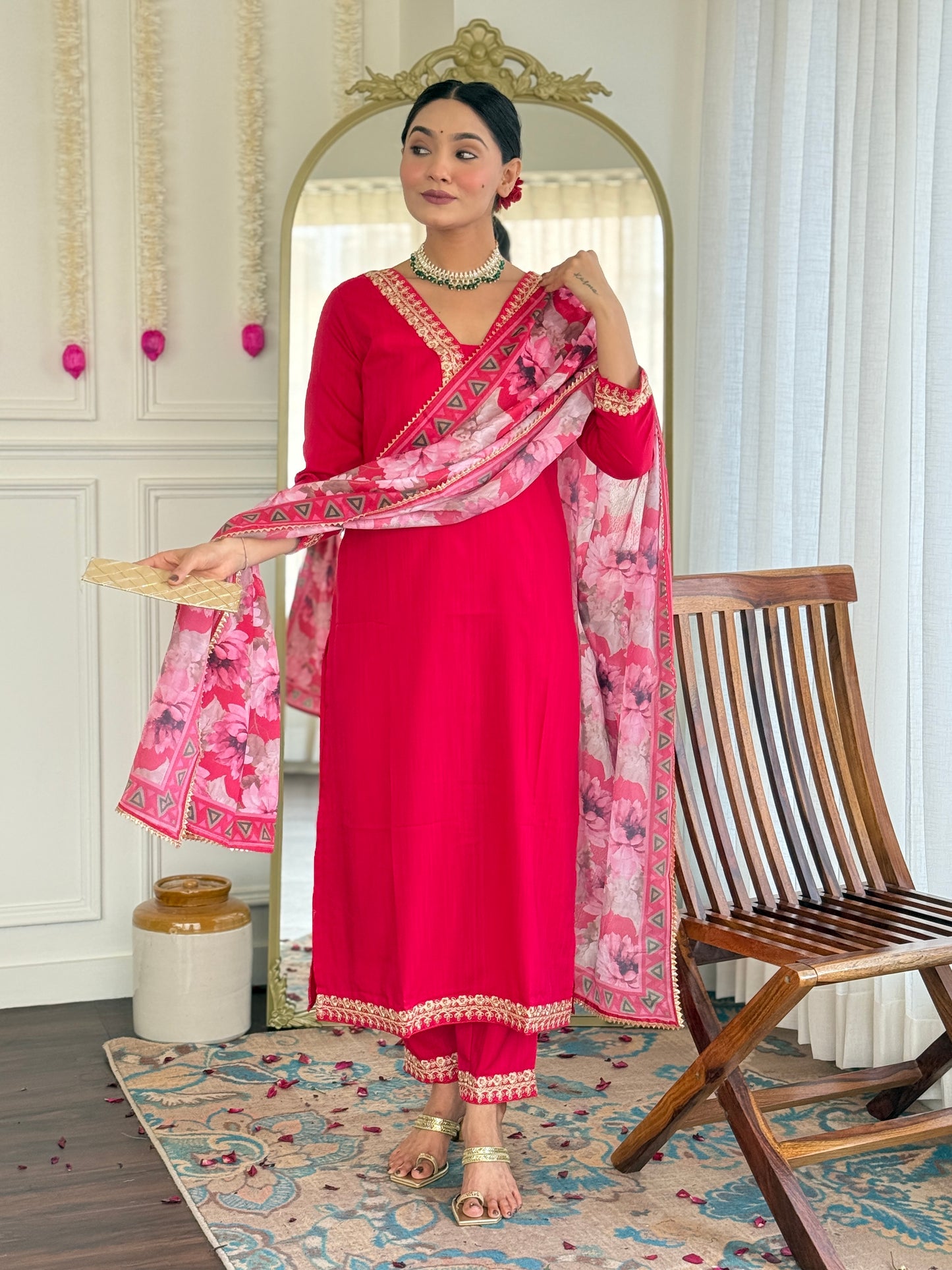 Designer Kurti Set