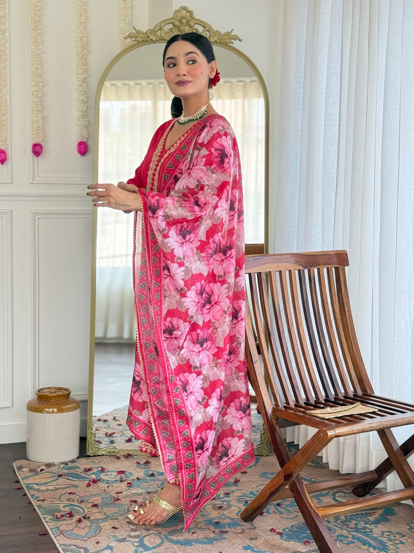 Designer Kurti Set