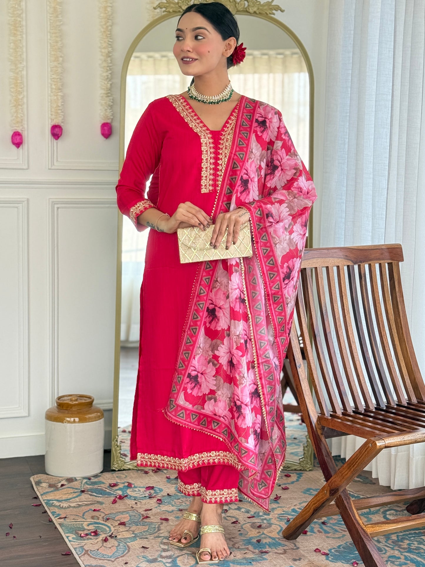 Designer Kurti Set