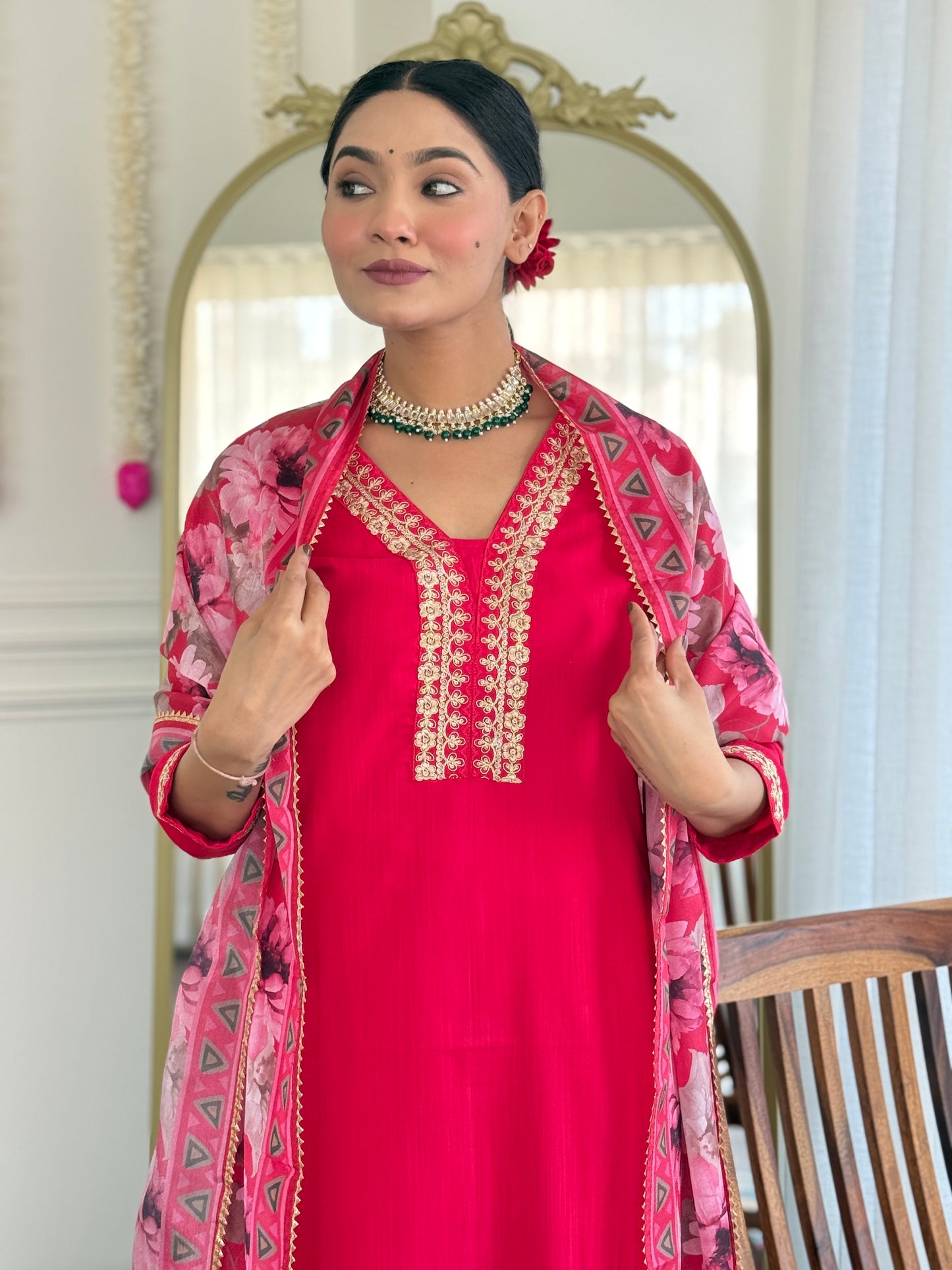 Designer Kurti Set