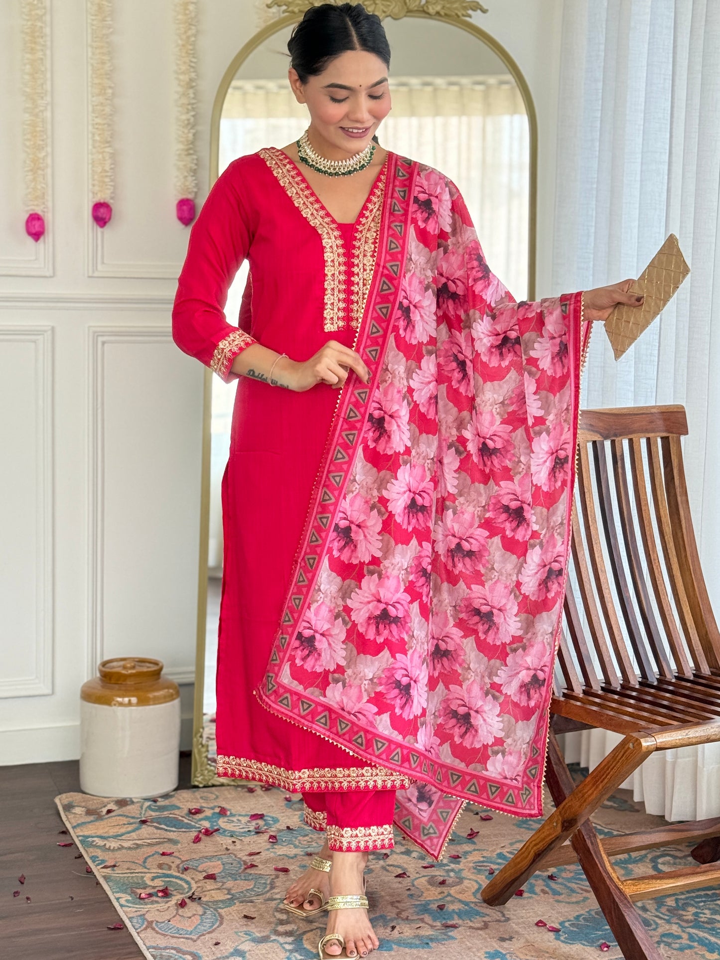 Designer Kurti Set