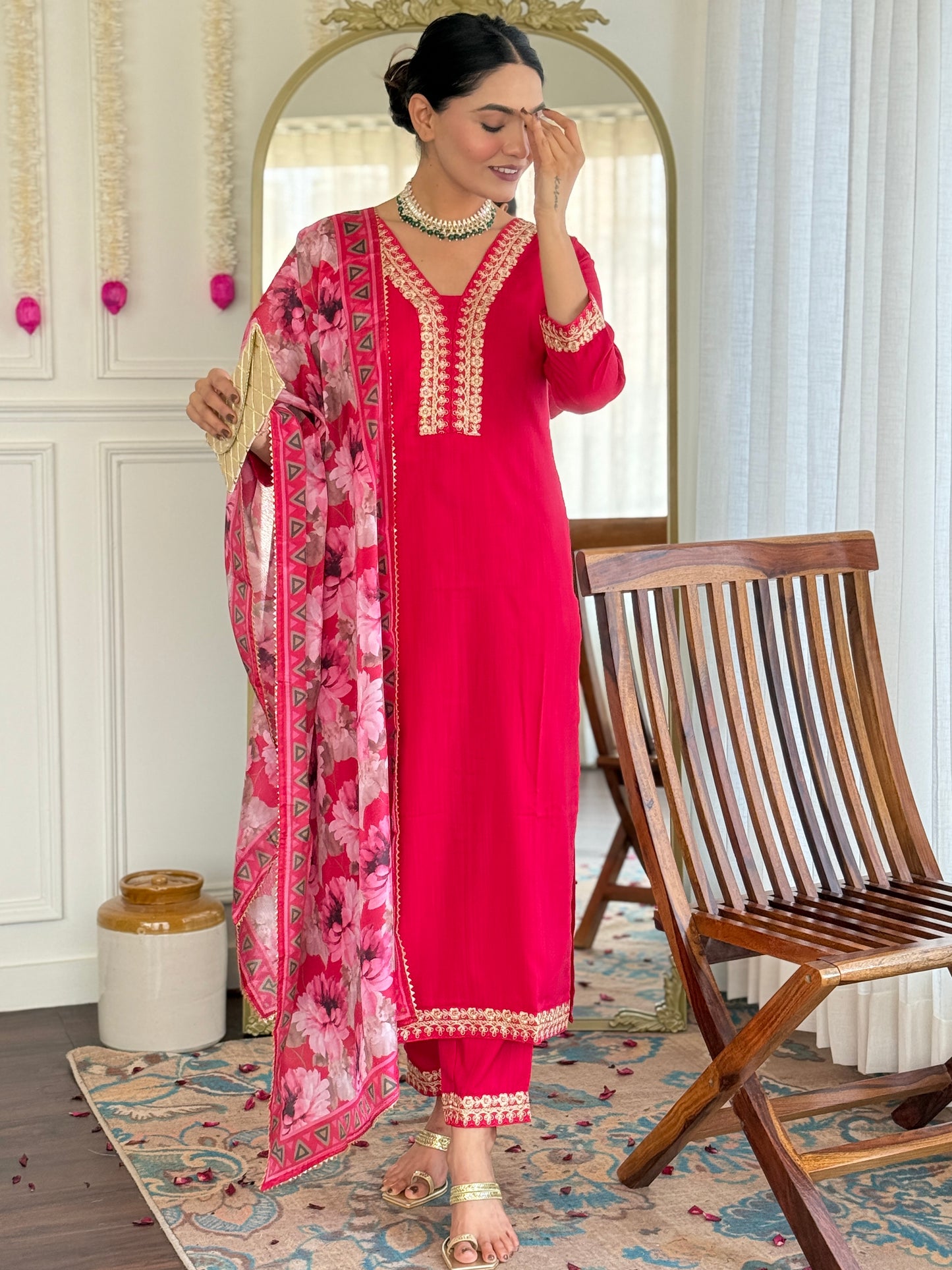 Designer Kurti Set