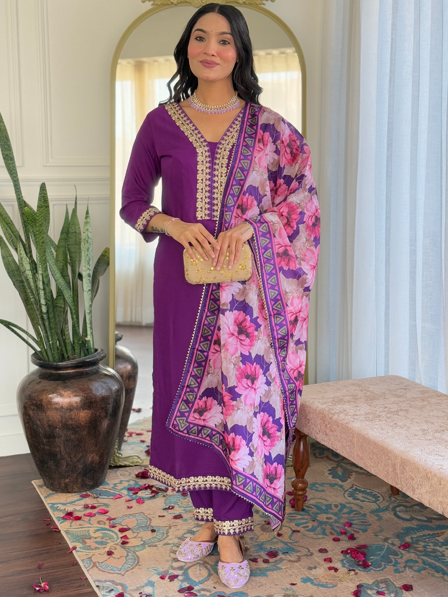 Designer Kurti Set