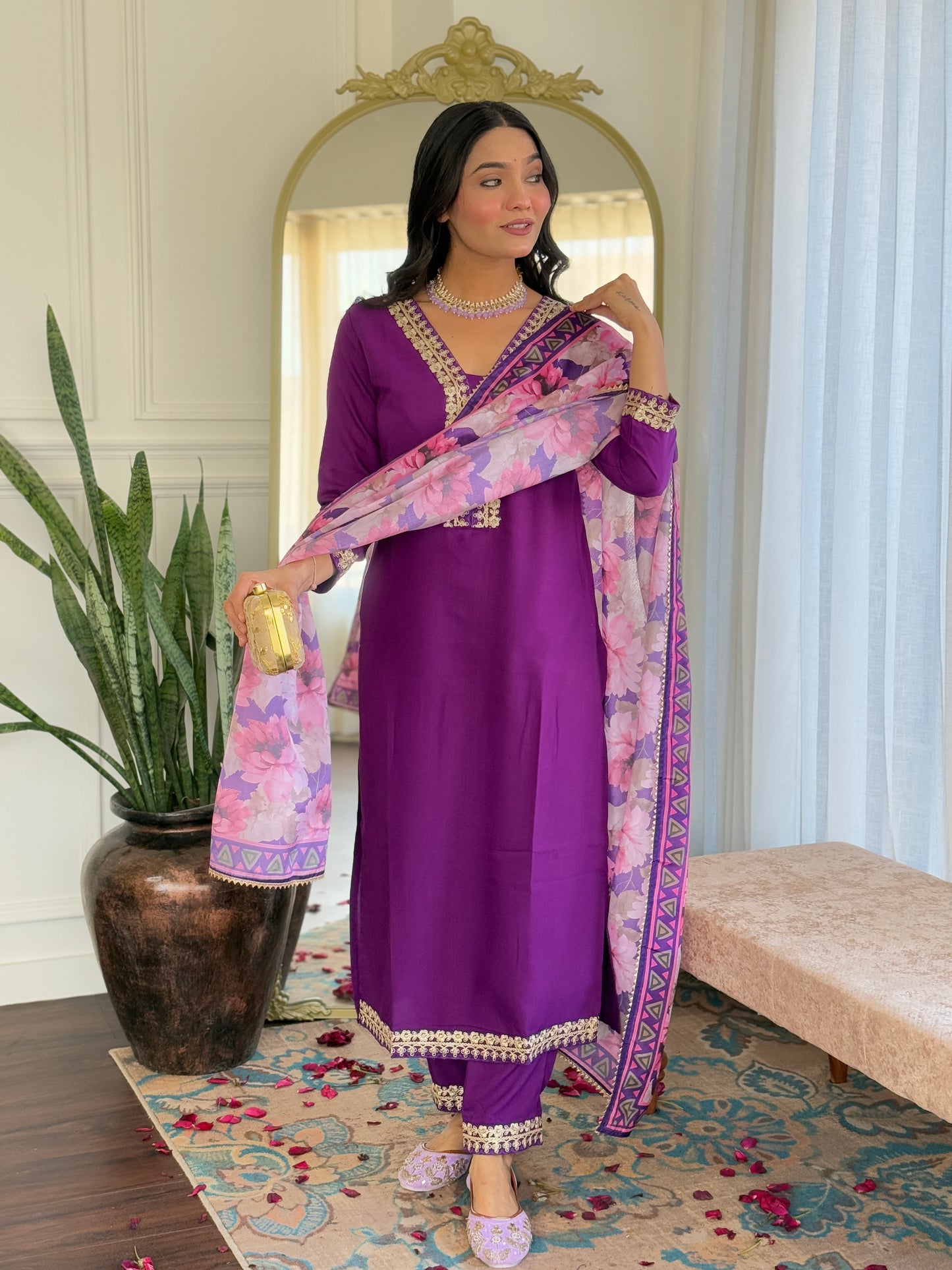 Designer Kurti Set