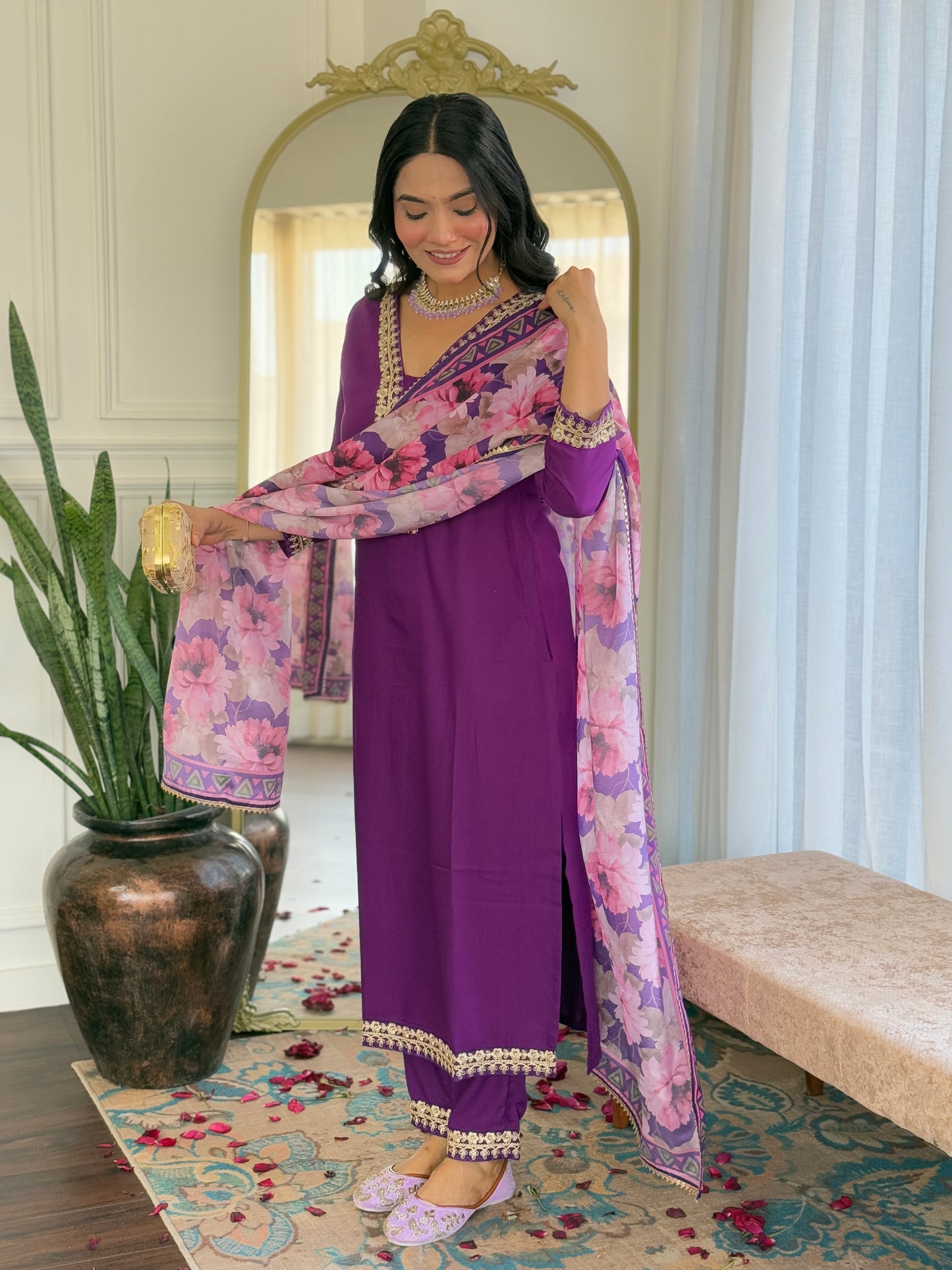 Designer Kurti Set
