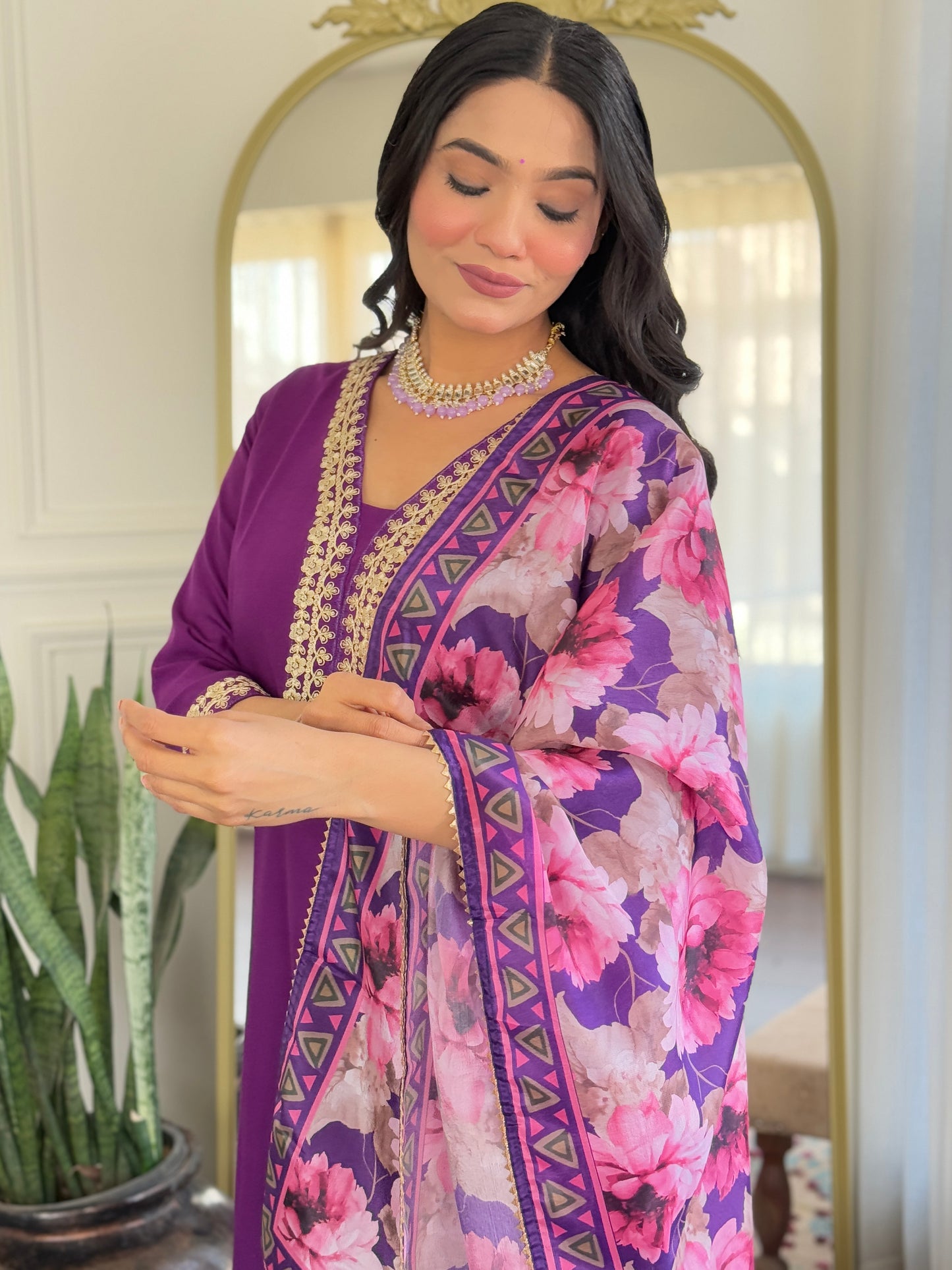 Designer Kurti Set