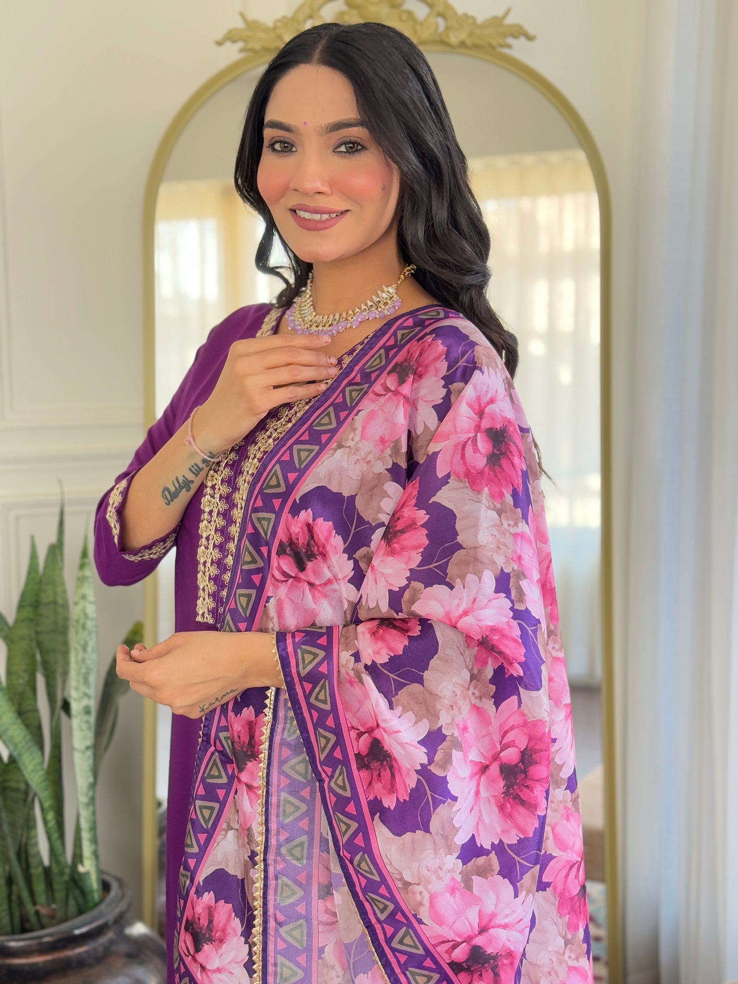 Designer Kurti Set