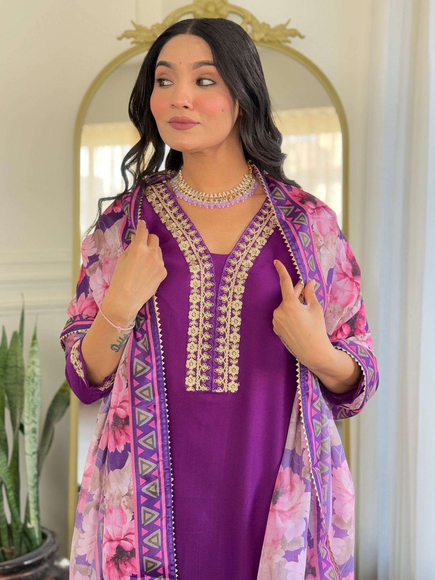 Designer Kurti Set