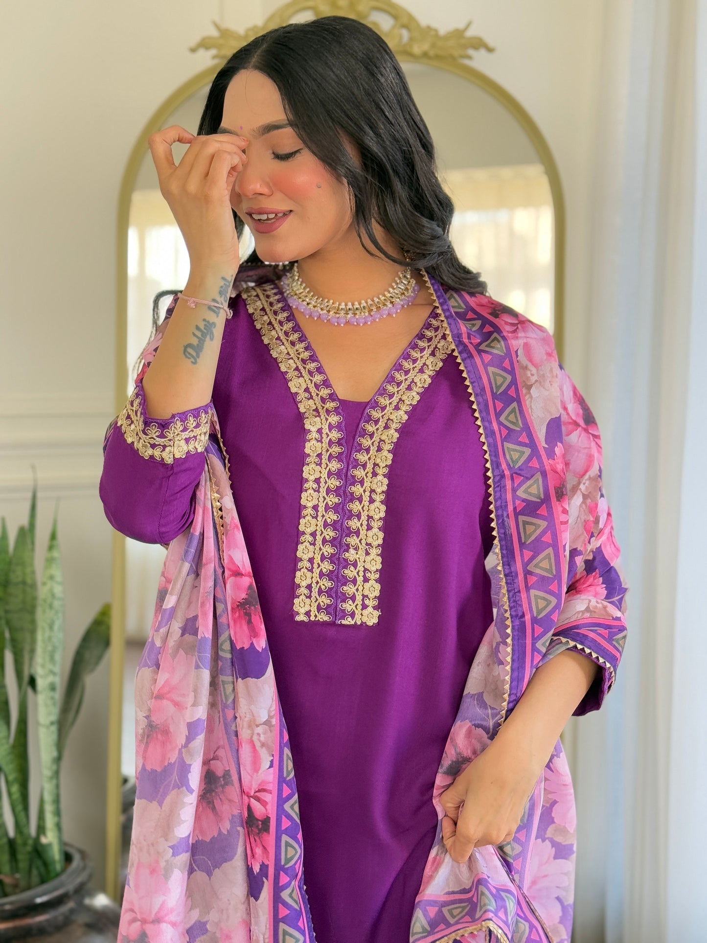 Designer Kurti Set