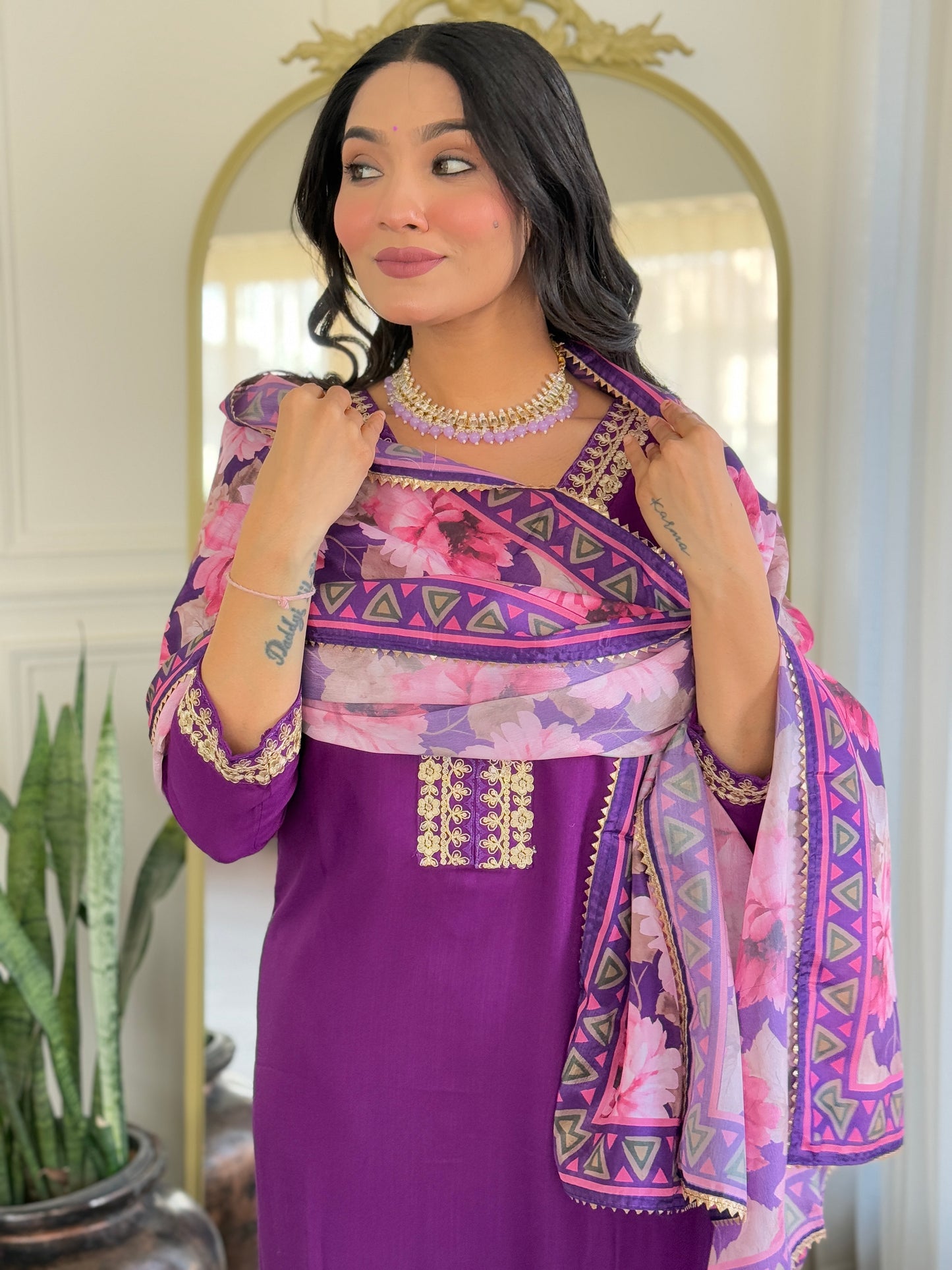Designer Kurti Set
