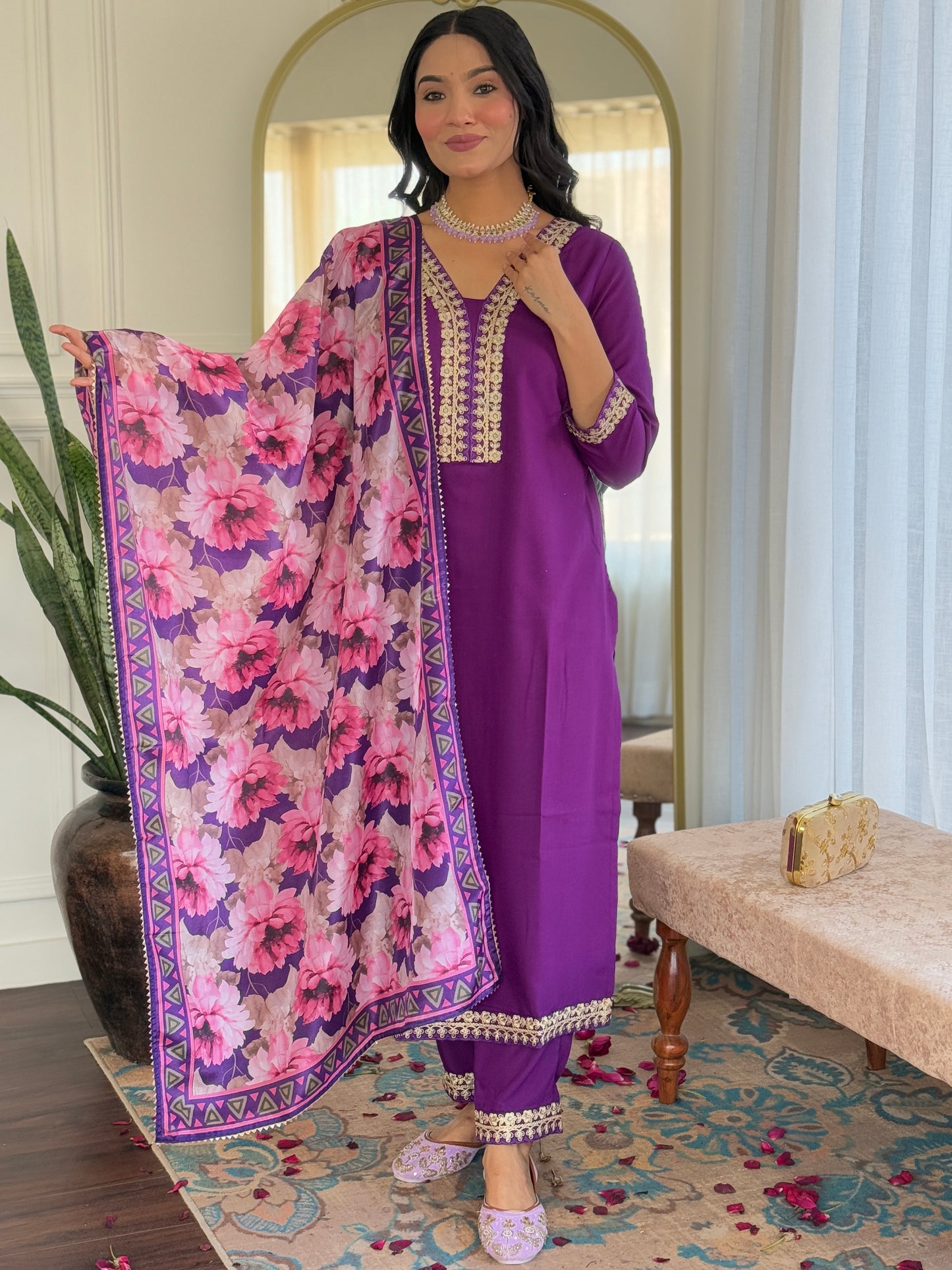 Designer Kurti Set