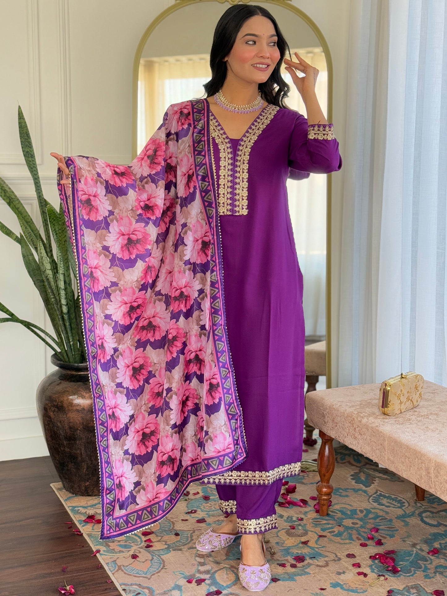 Designer Kurti Set