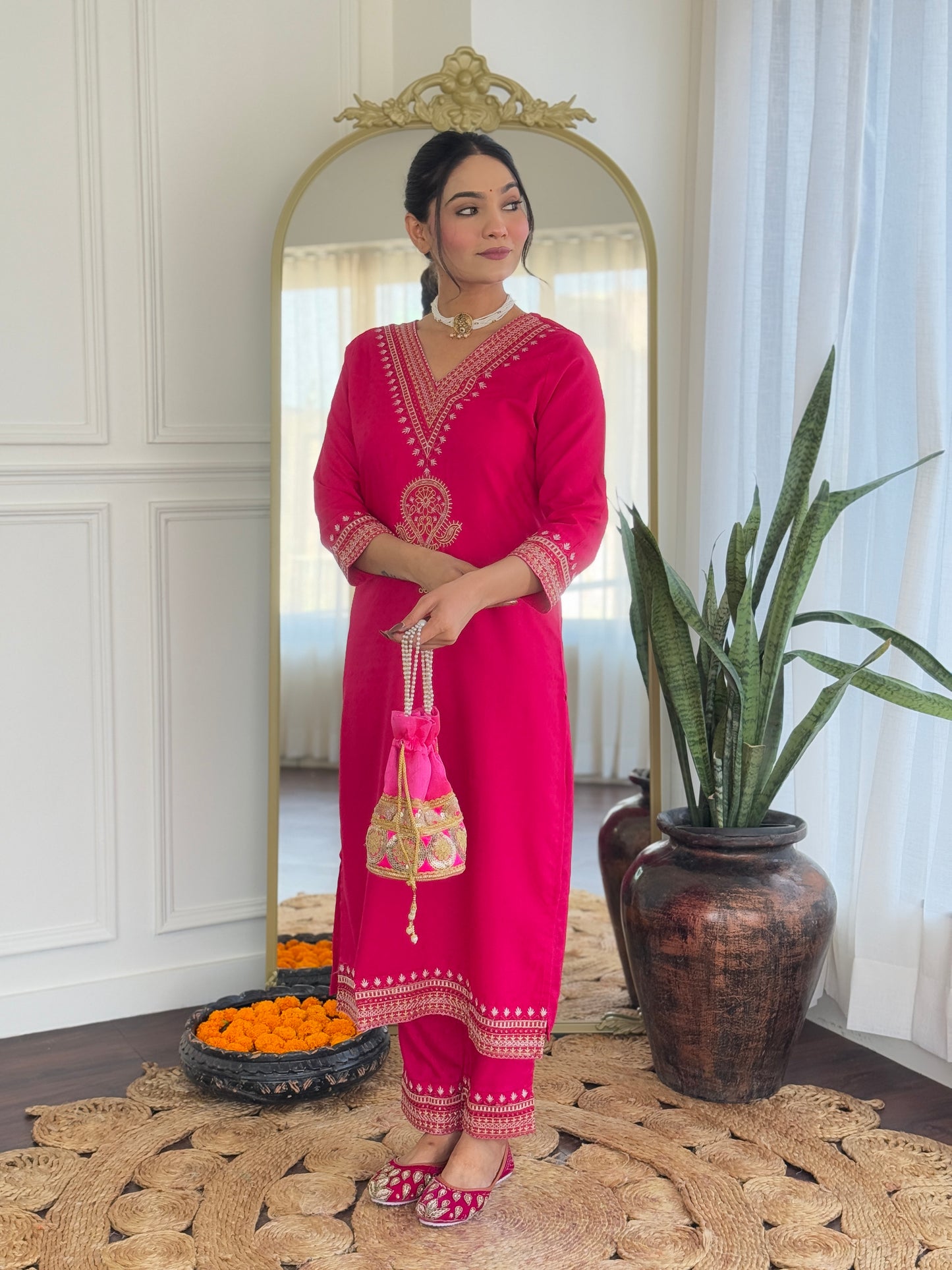 Designer Kurti Set