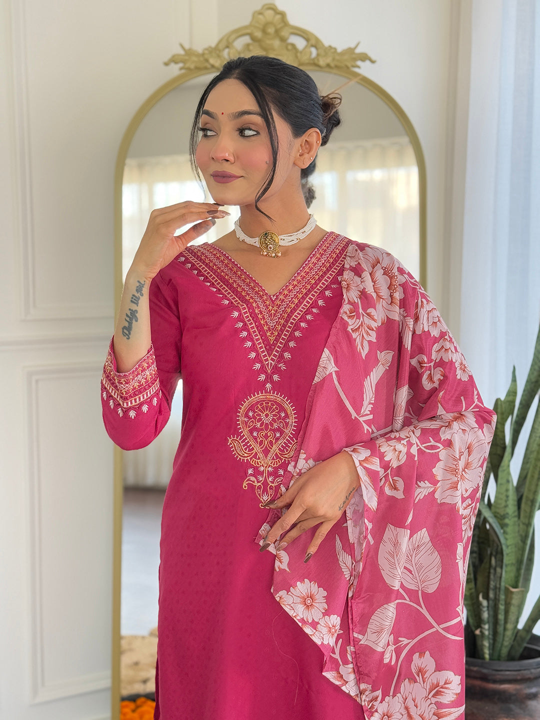 Designer Kurti Set