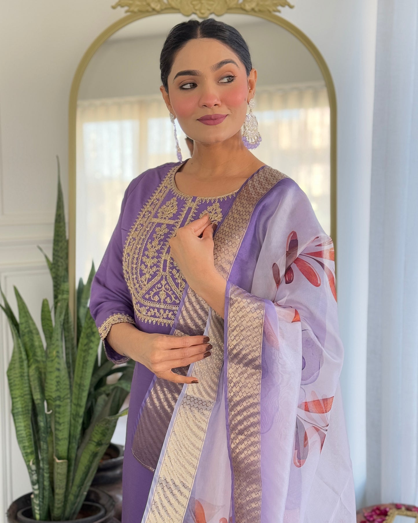 Designer Kurti Set
