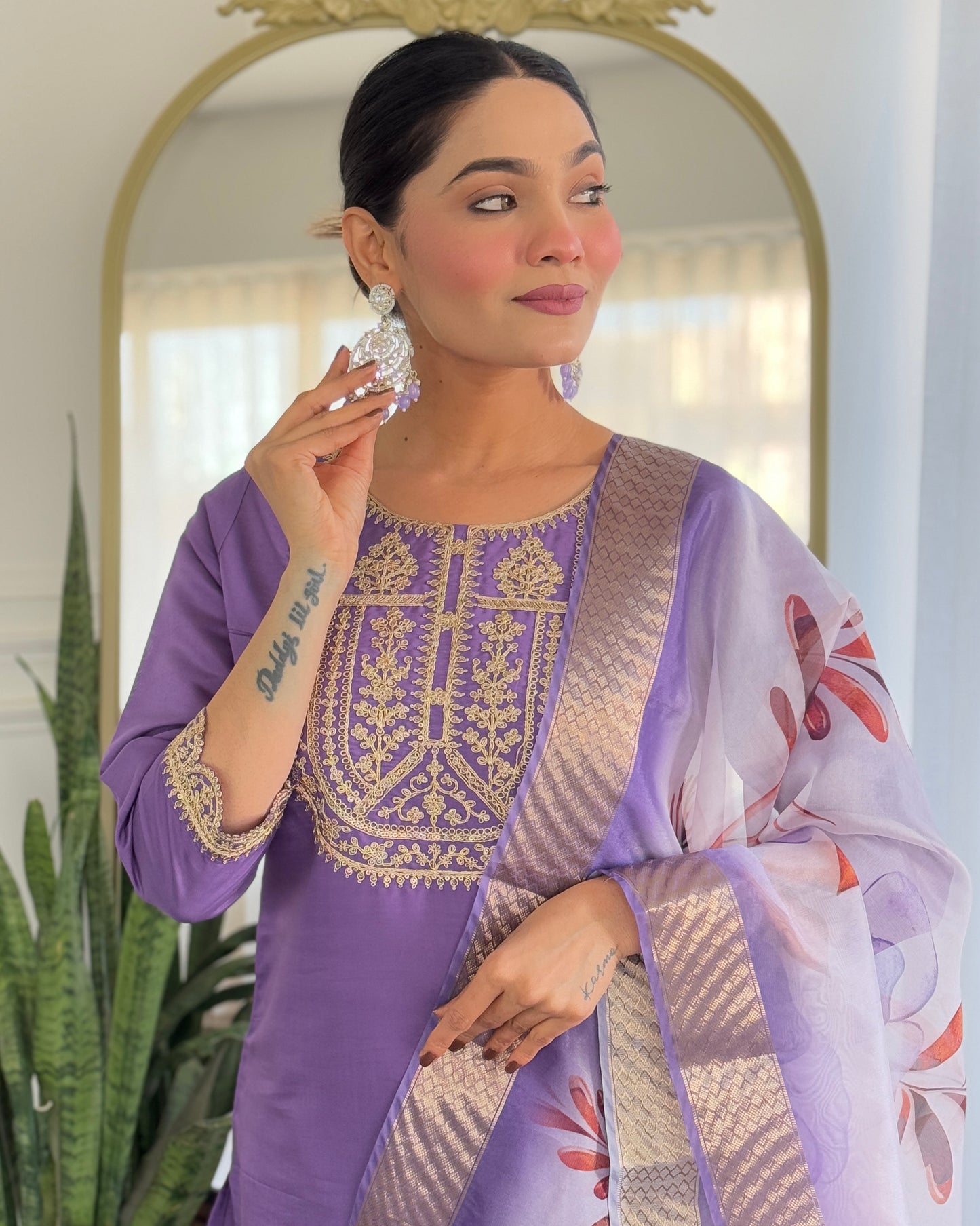 Designer Kurti Set