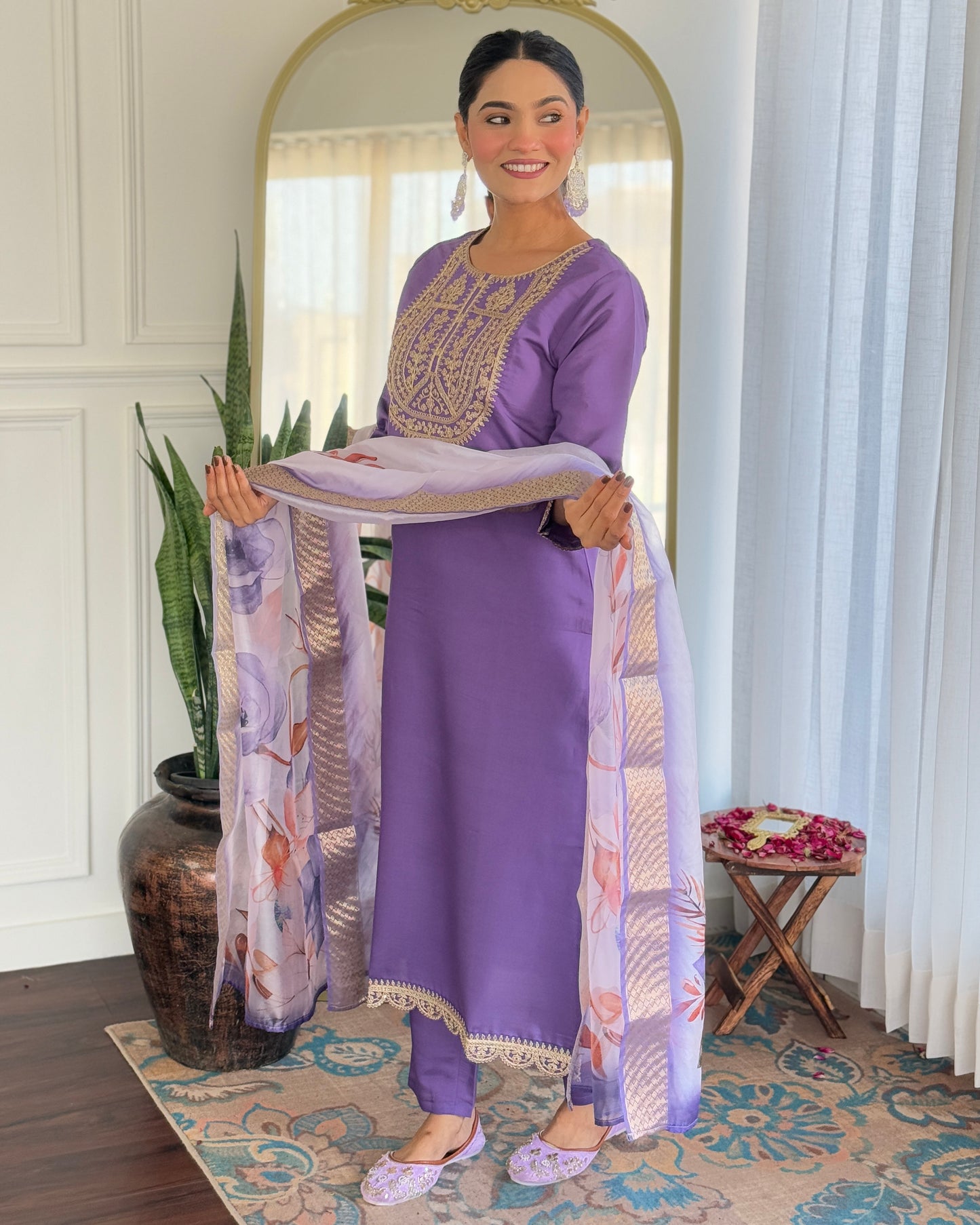 Designer Kurti Set
