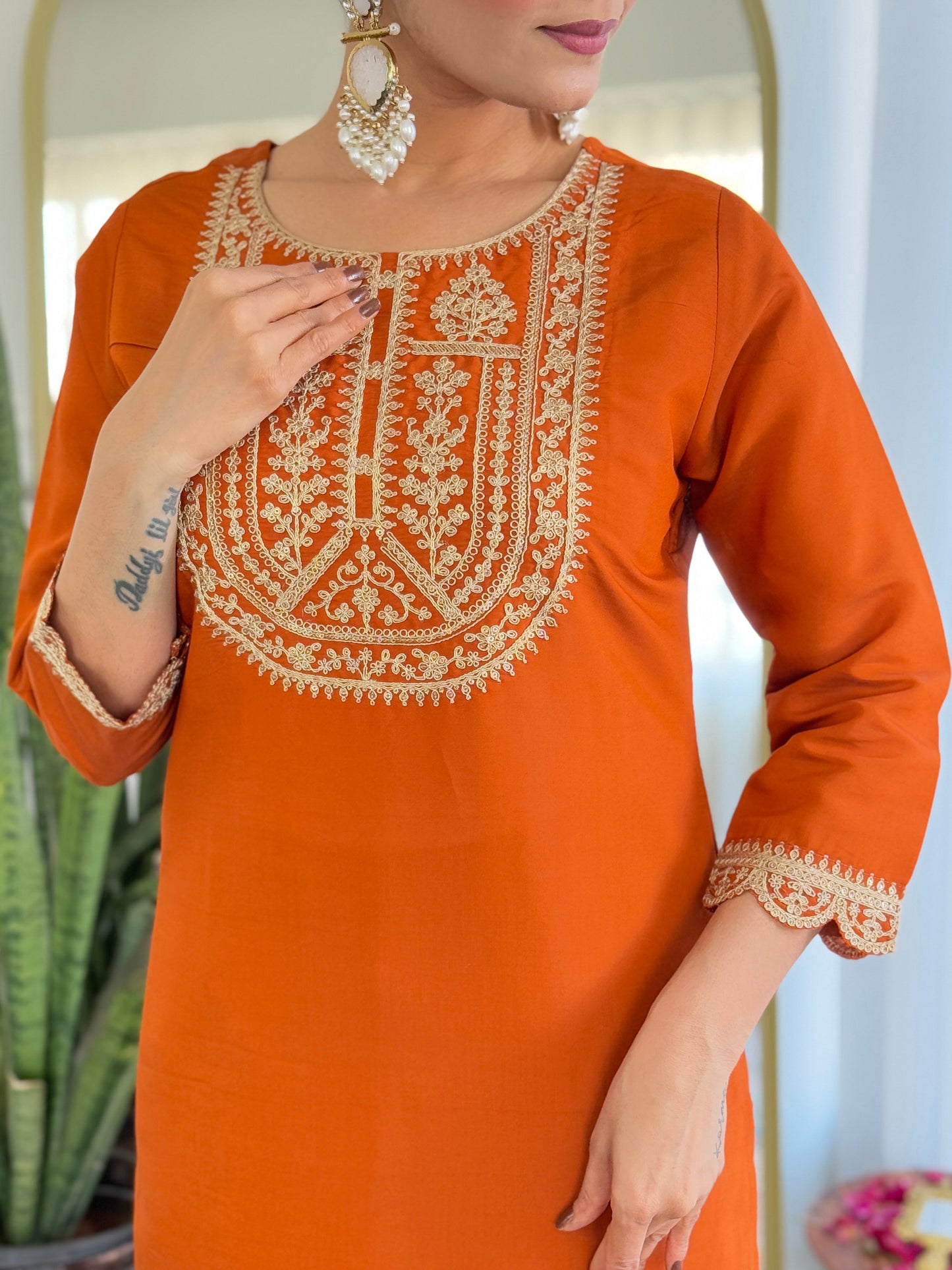 Designer Kurti Set