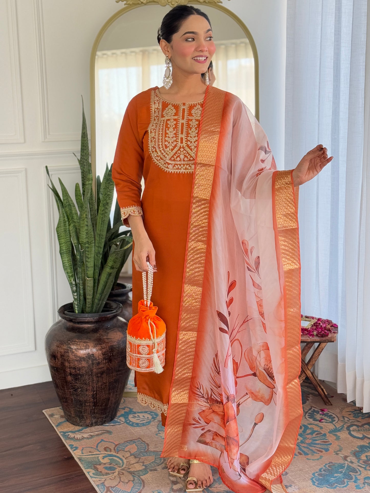 Designer Kurti Set