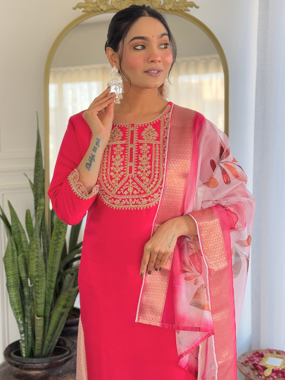 Designer Kurti Set