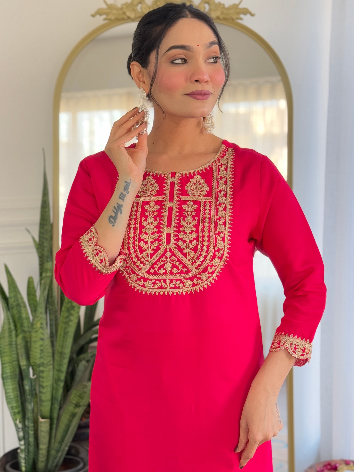 Designer Kurti Set