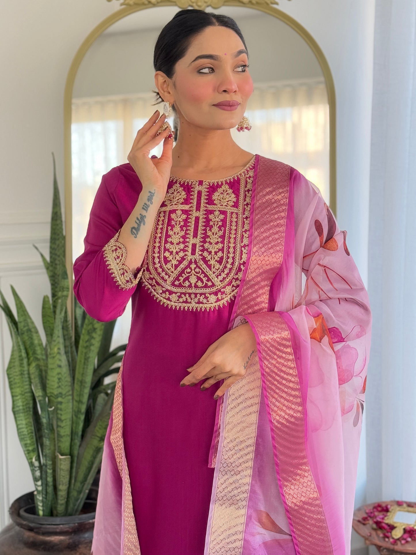 Designer Kurti Set