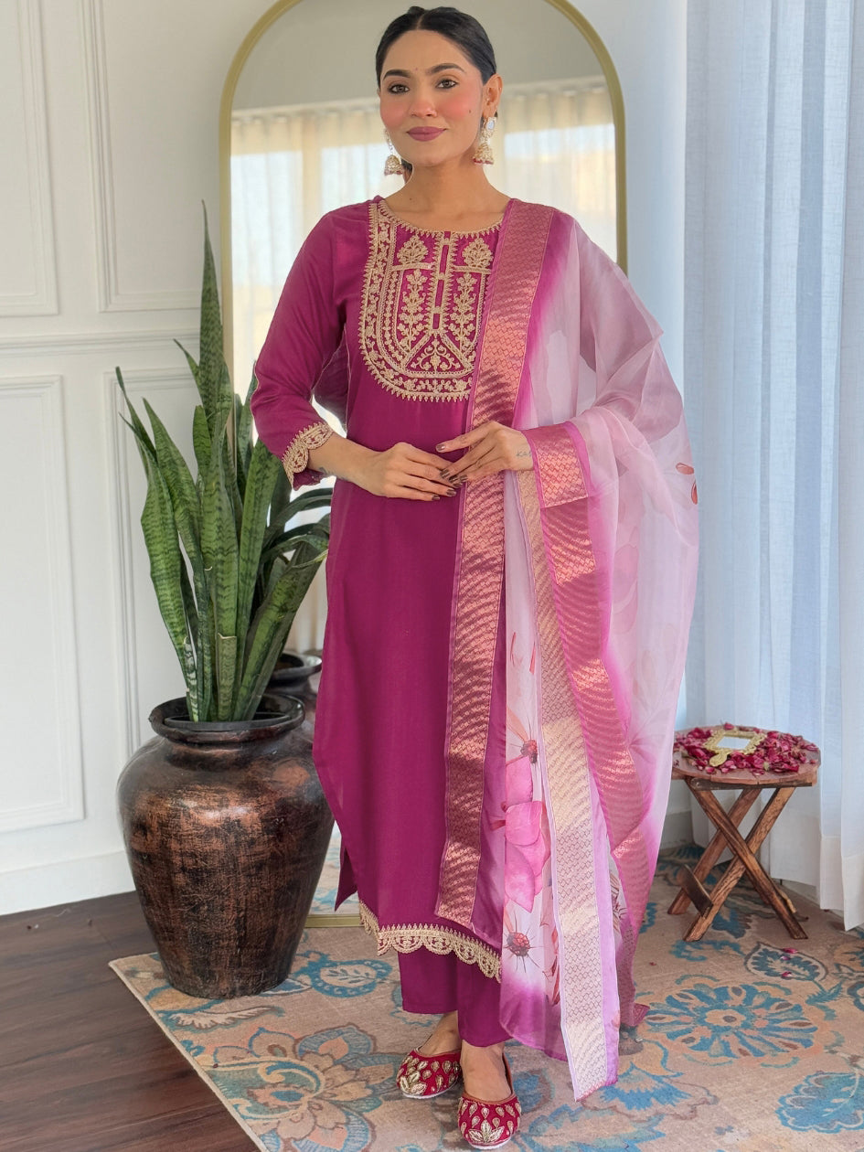 Designer Kurti Set