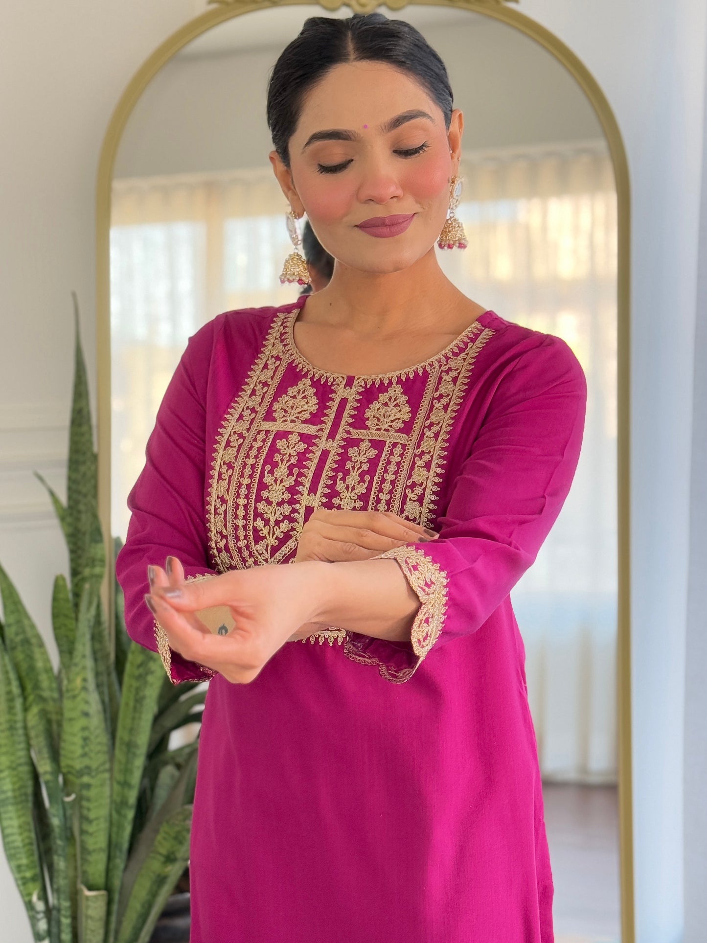 Designer Kurti Set