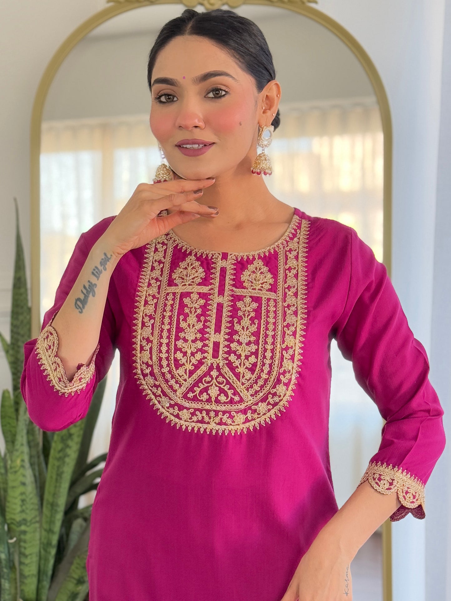 Designer Kurti Set