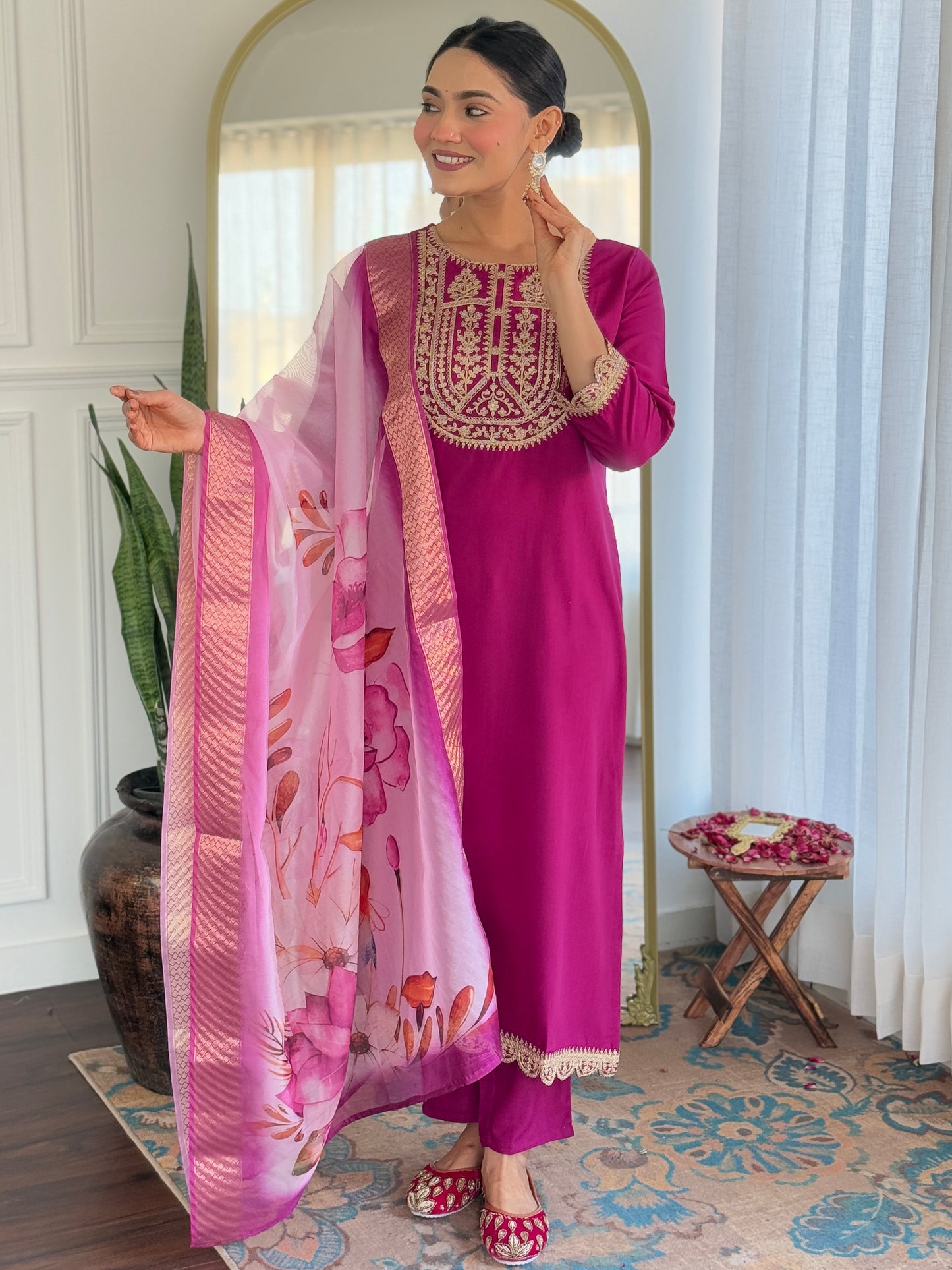 Designer Kurti Set