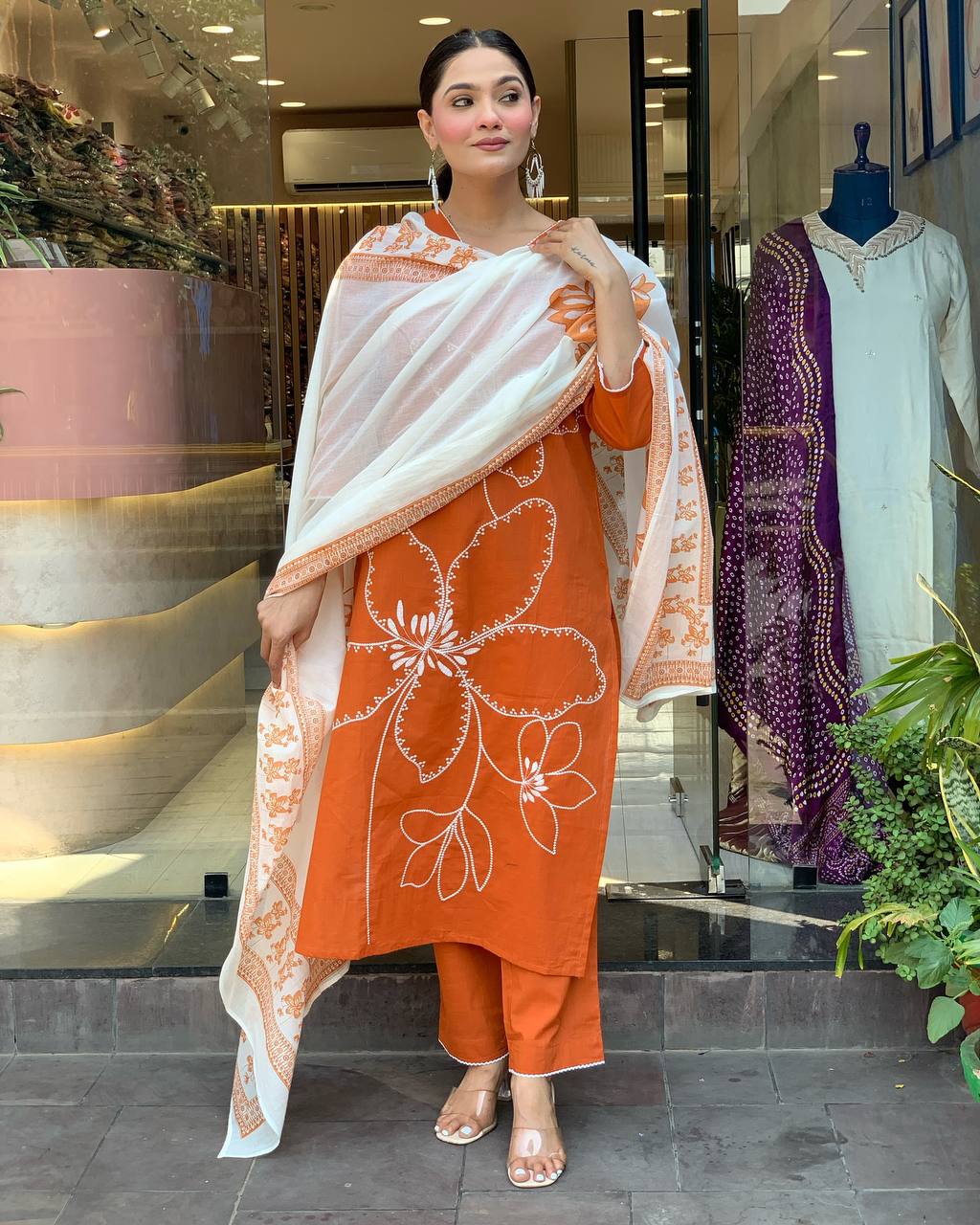 Designer Kurti Set