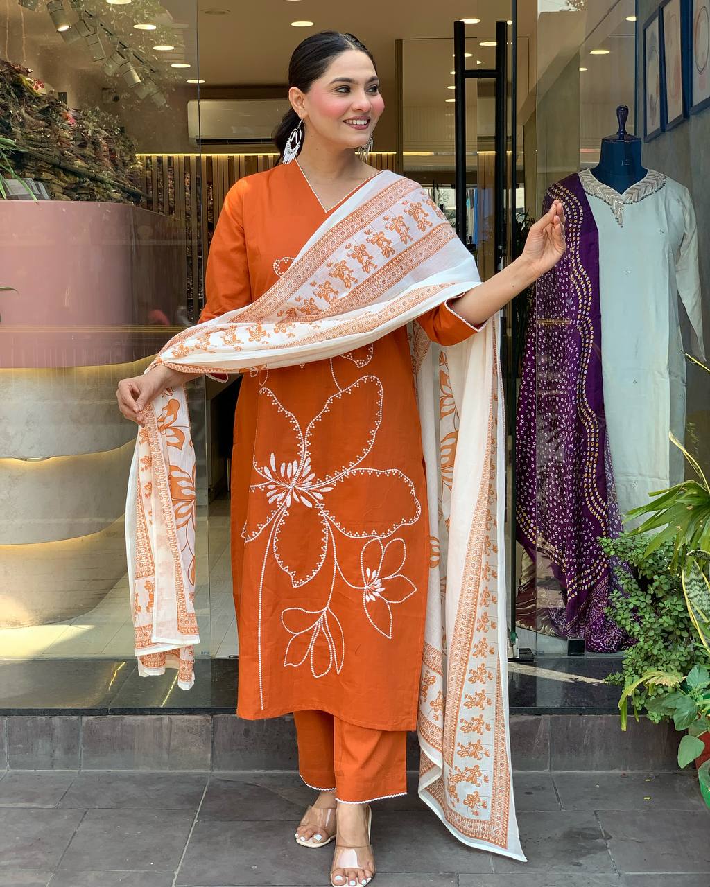 Designer Kurti Set