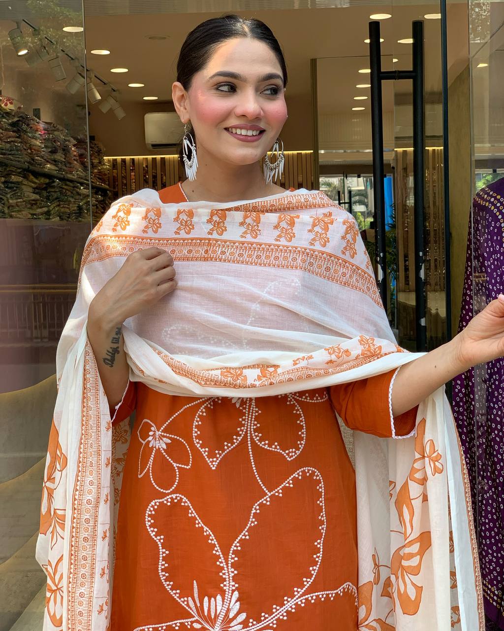 Designer Kurti Set